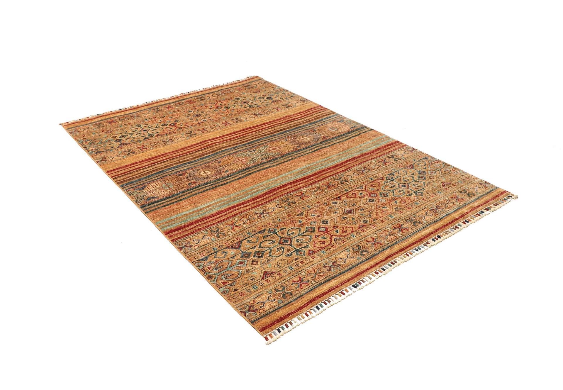 Samarkand Orientteppich 151 × 208 cm aus Wolle, handgeknüpft