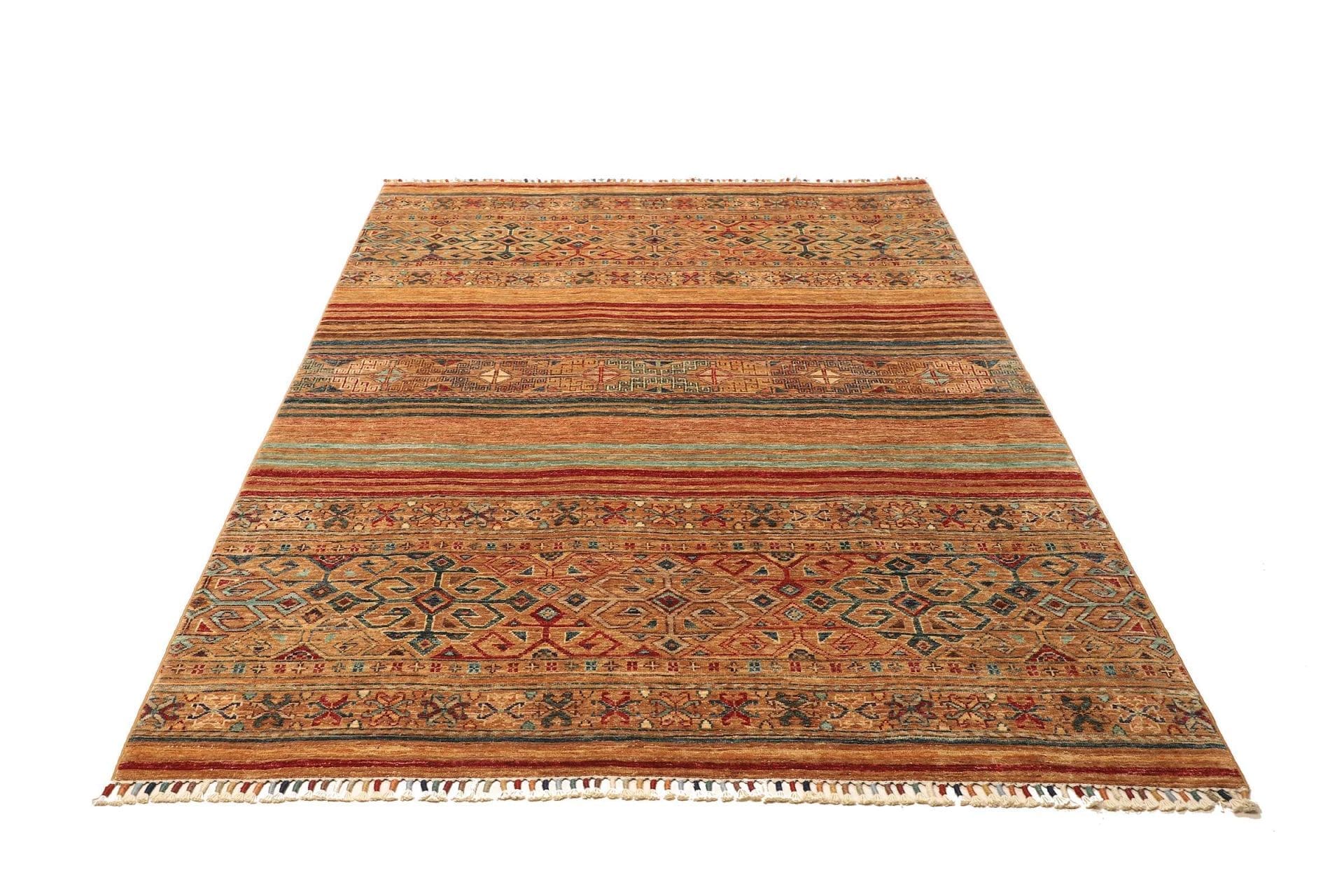 Samarkand Orientteppich 151 × 208 cm aus Wolle, handgeknüpft
