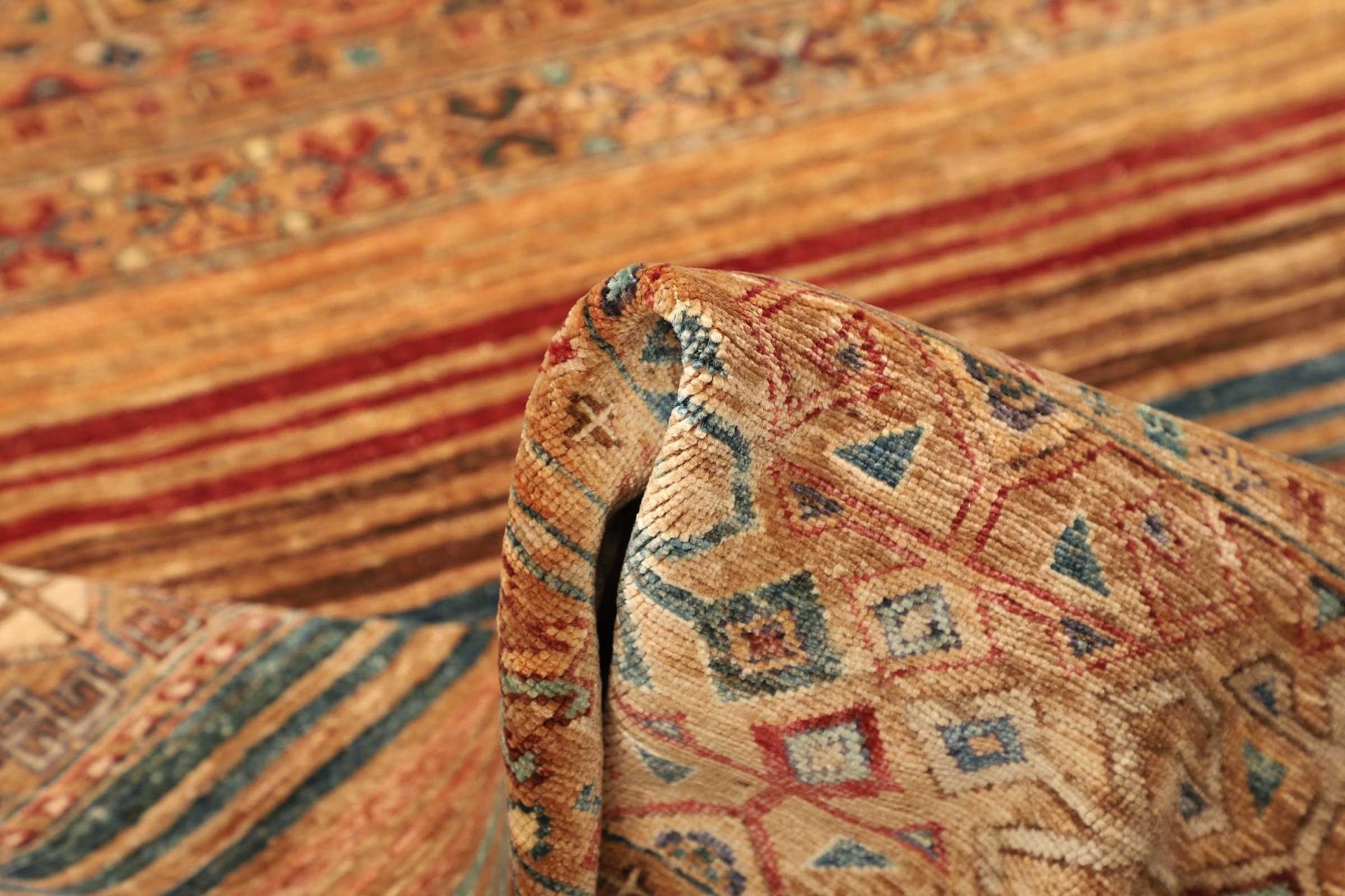 Samarkand Orientteppich 151 × 208 cm aus Wolle, handgeknüpft