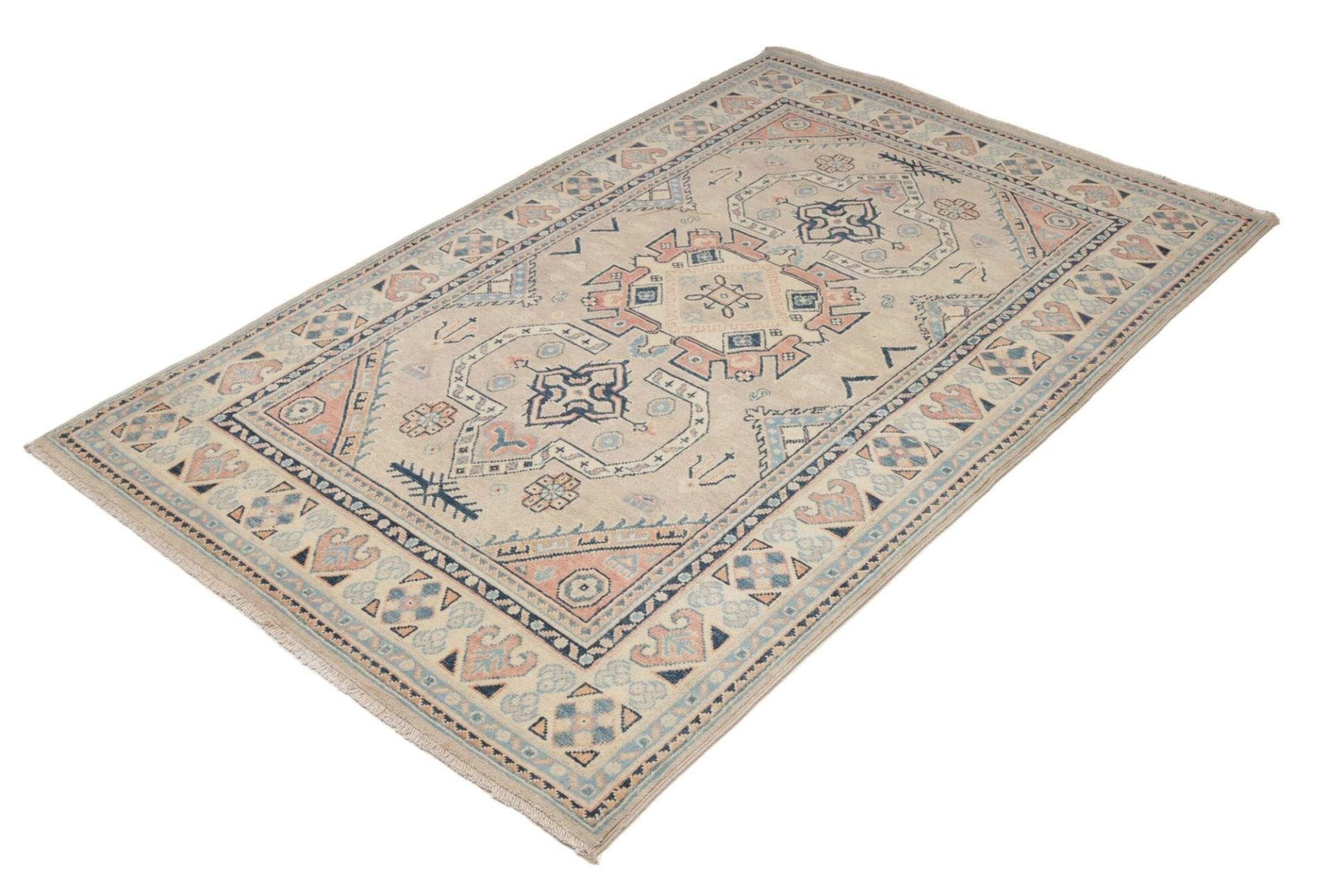 Kazak Orientteppich aus Pakistan, 125 × 189 cm