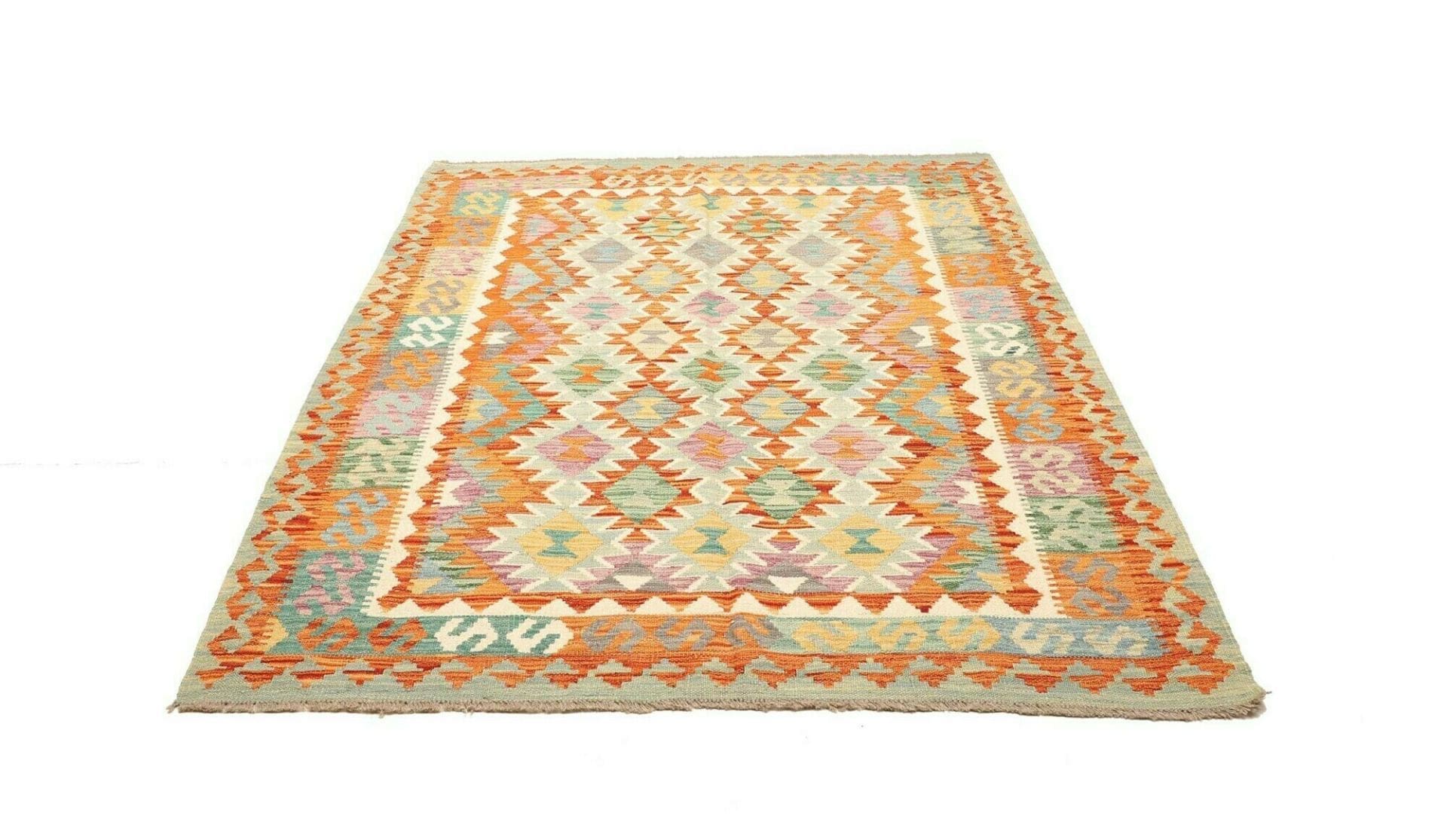 Kelim aus Pakistan, 160 × 196 cm