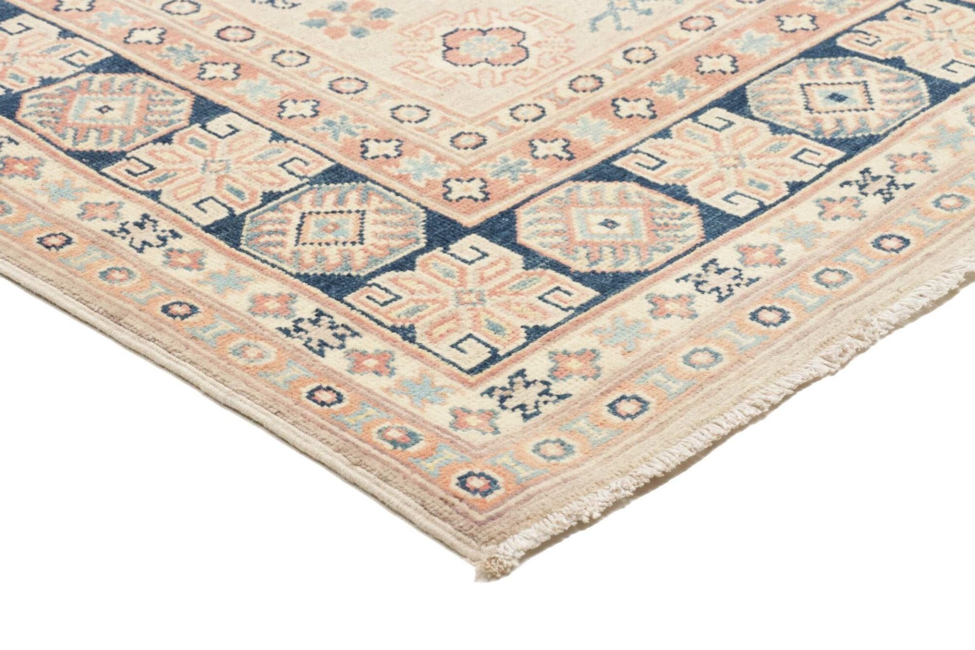 Handgeknüpfter Kazak Orientteppich, 150 × 204 cm, Wolle