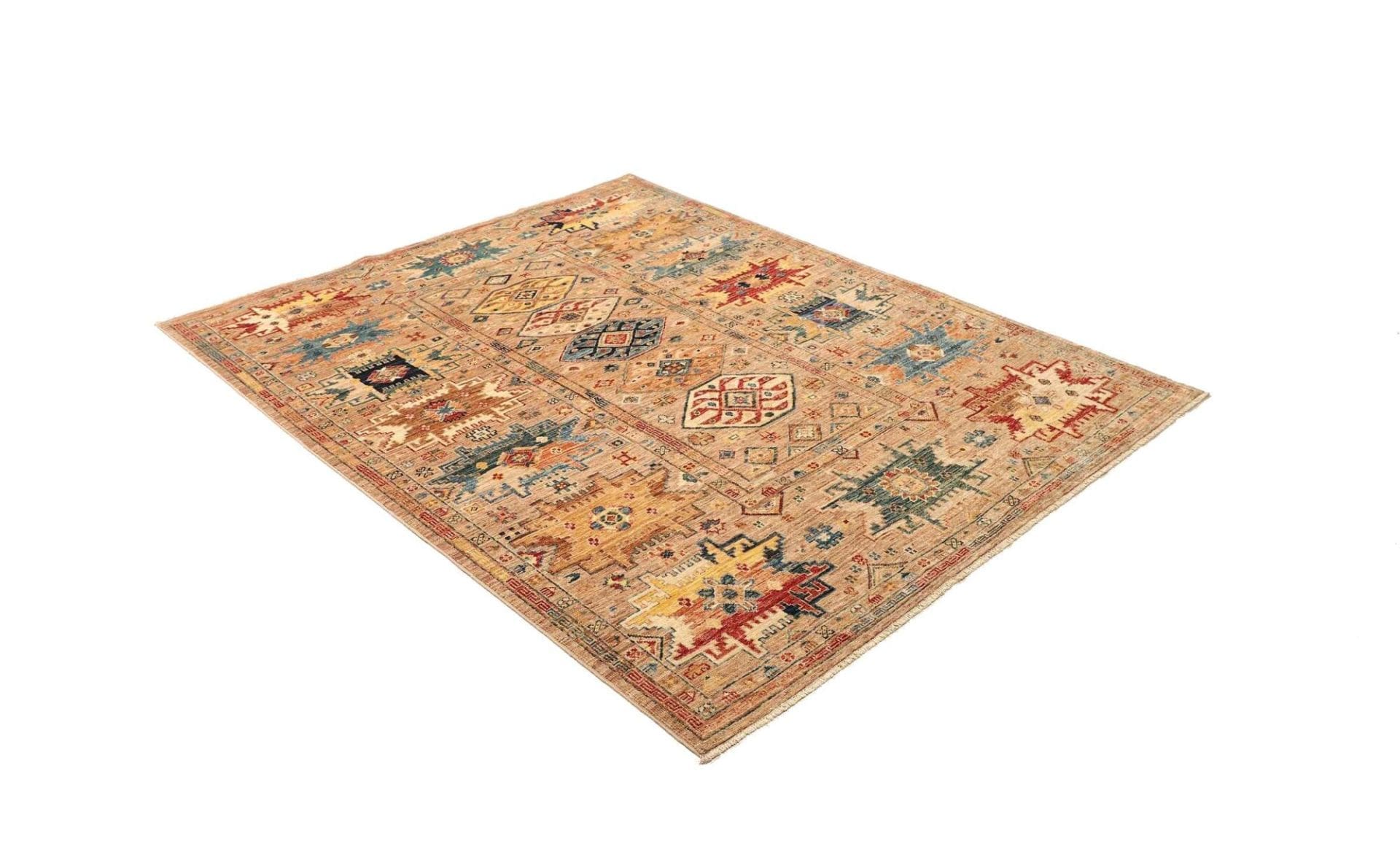 Handgeknüpfter Samarkand Orientteppich 155 × 192 cm