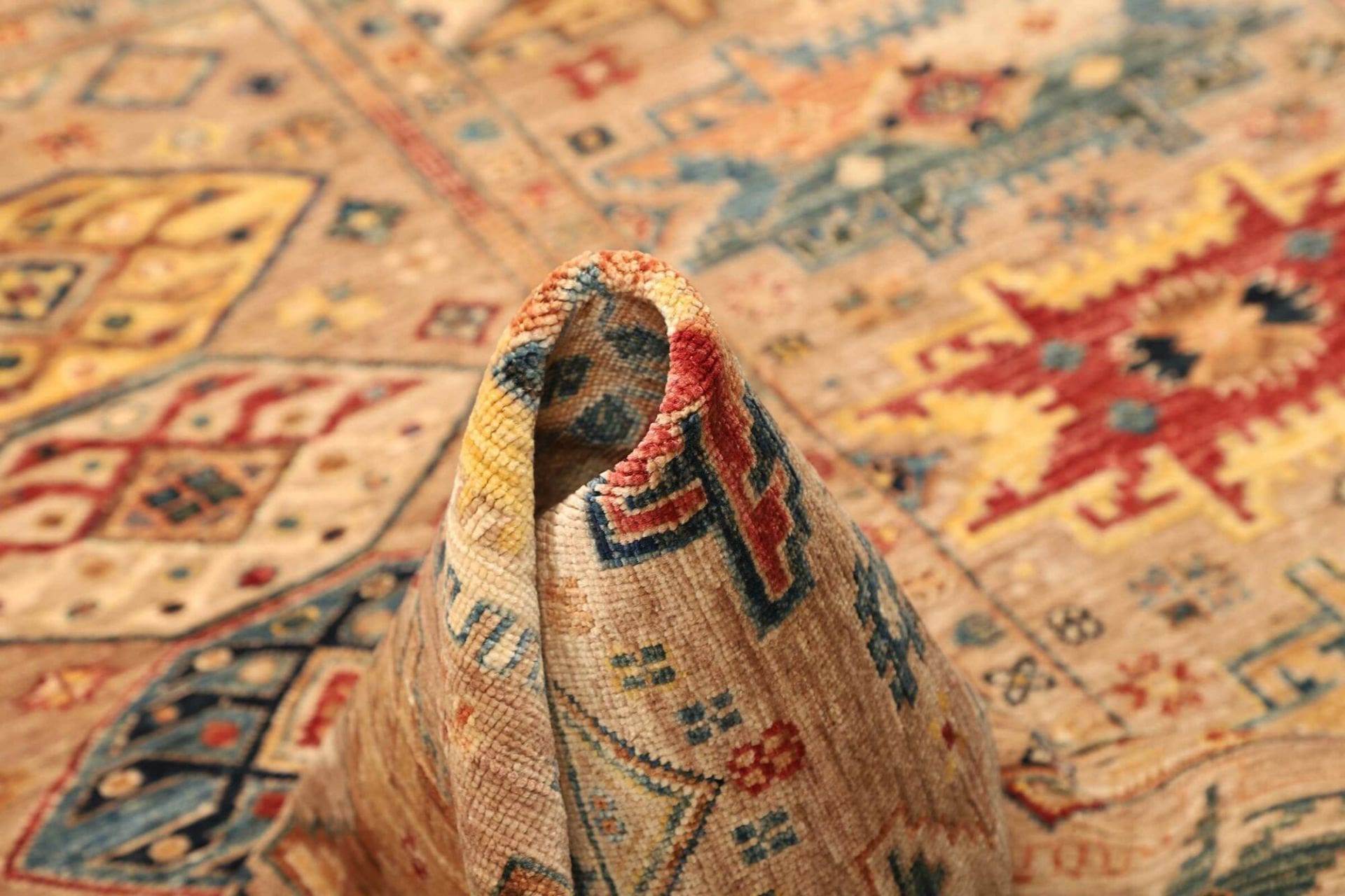 Handgeknüpfter Samarkand Orientteppich 155 × 192 cm