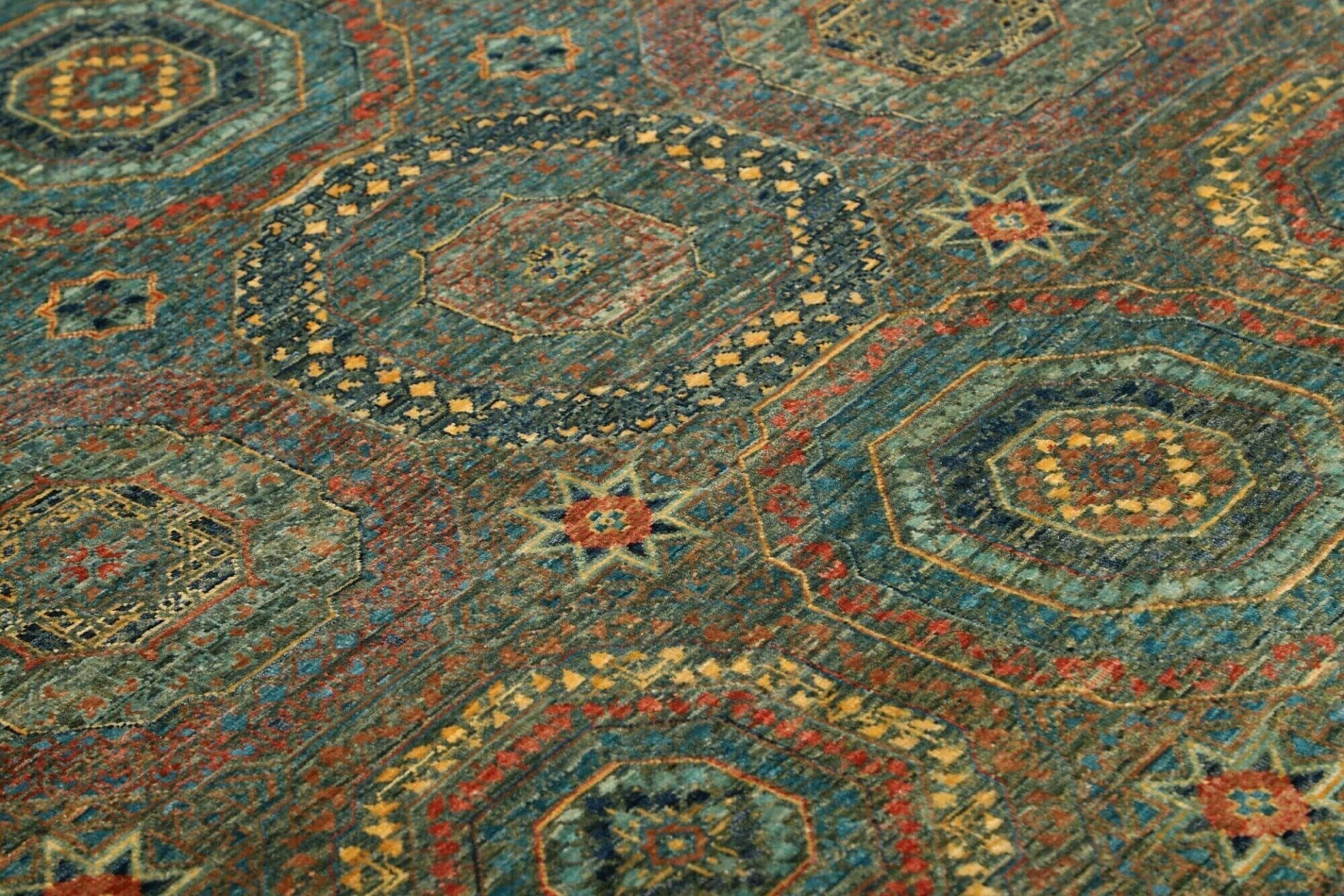 Handgeknüpfter Mamluk Orientteppich, 124 × 186 cm, Wolle