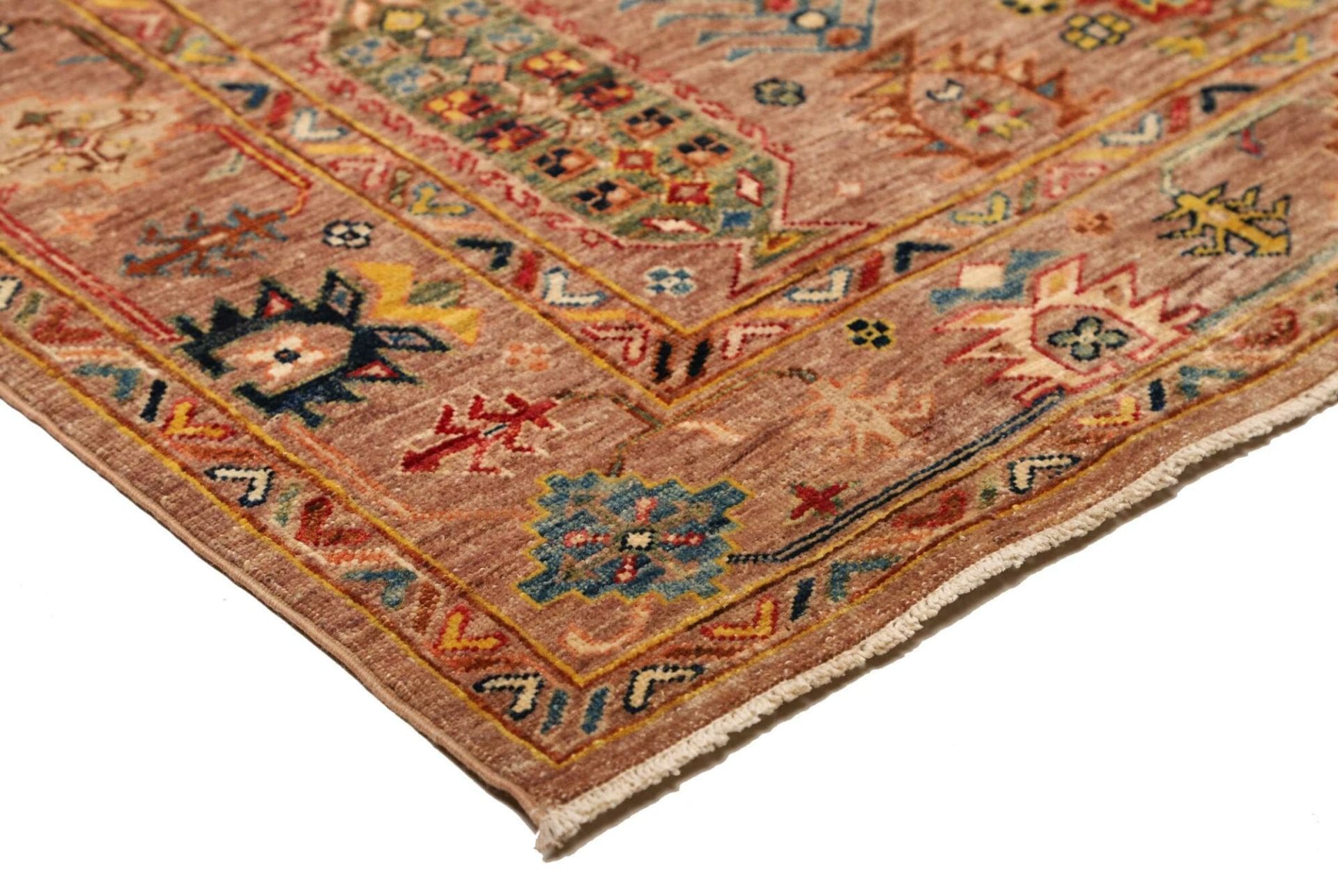 Handgeknüpfter Samarkand Orientteppich 132 × 180 cm
