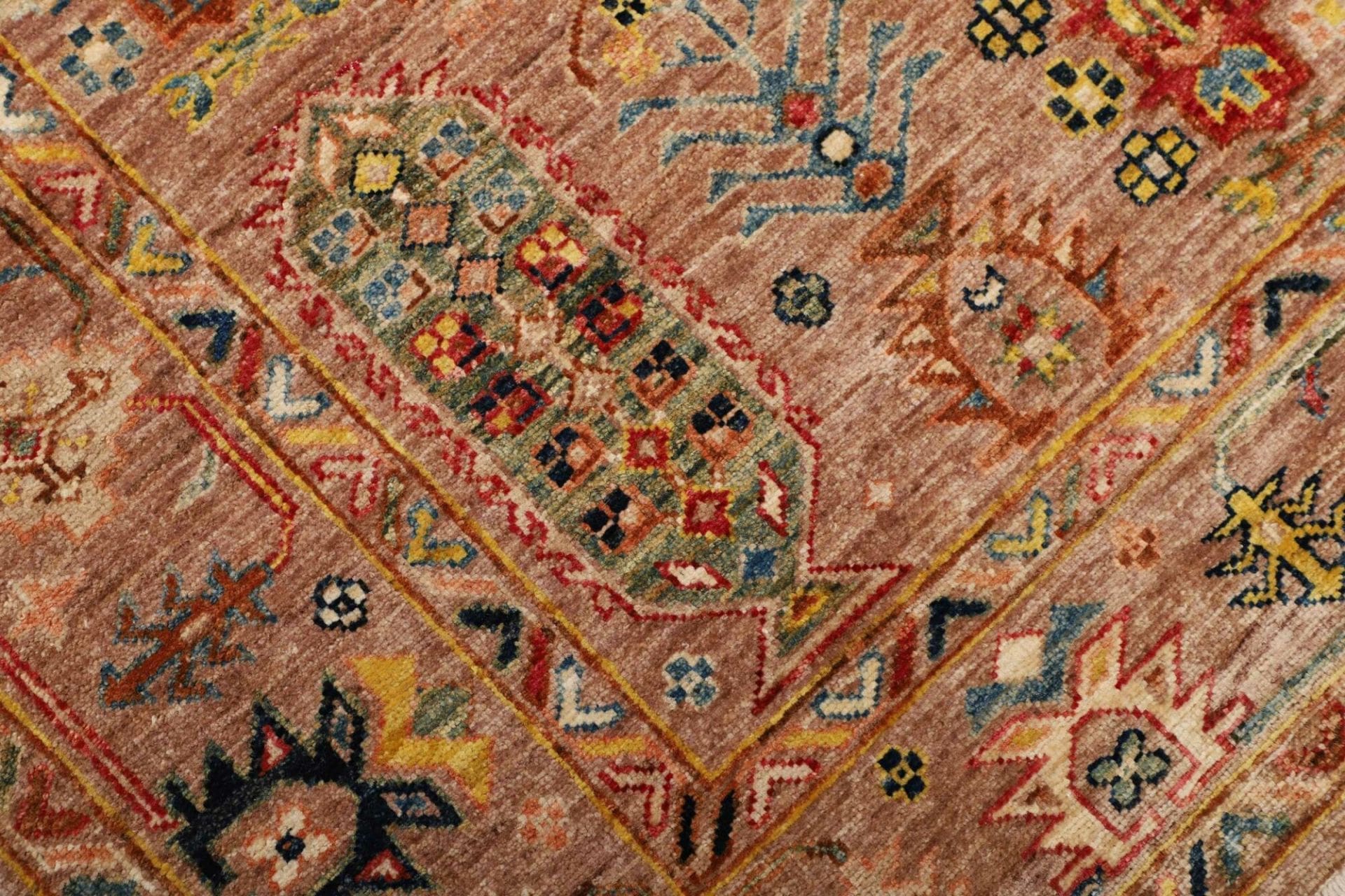 Handgeknüpfter Samarkand Orientteppich 132 × 180 cm