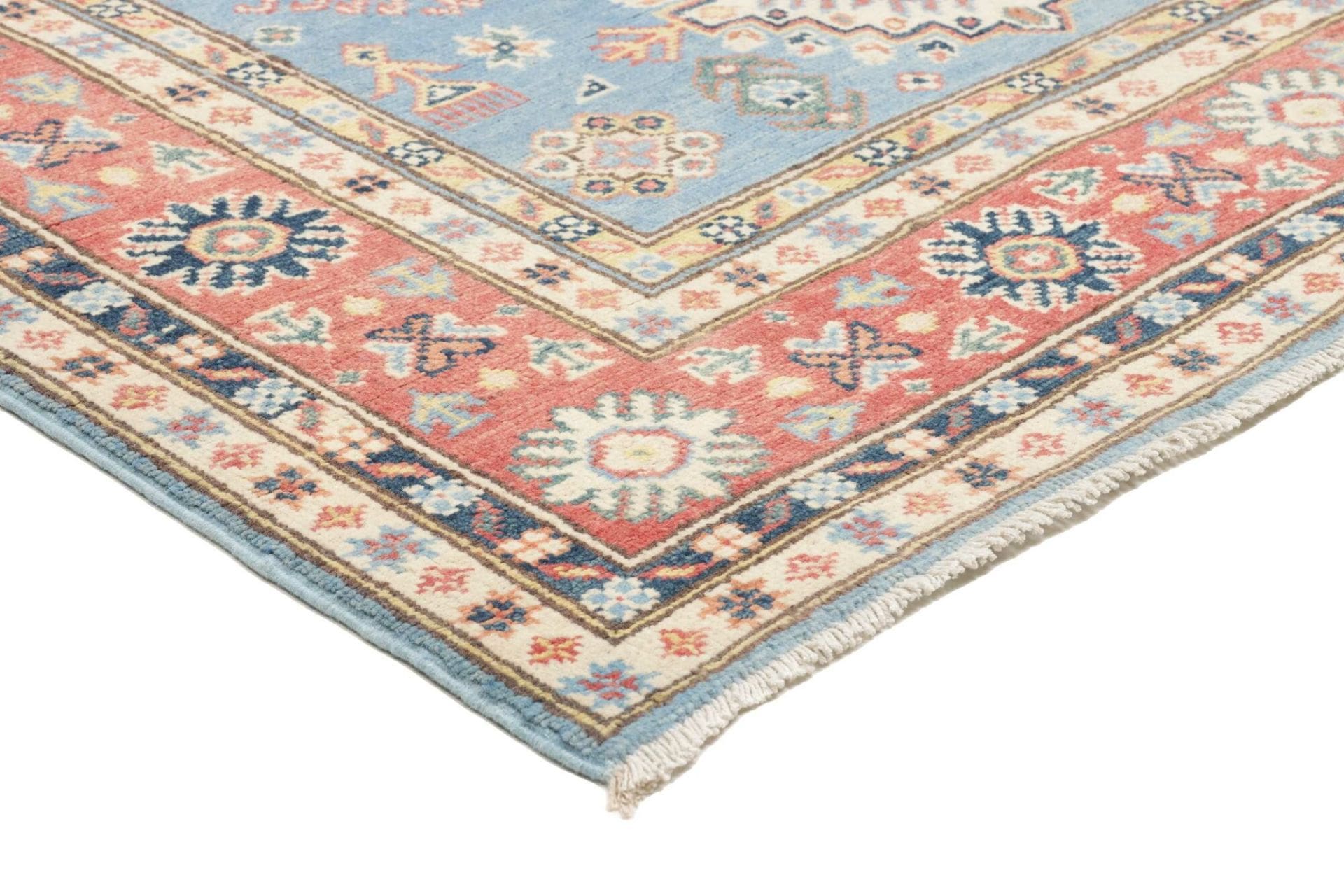 Kazak Orientteppich 122 × 179 cm aus Wolle, handgeknüpft