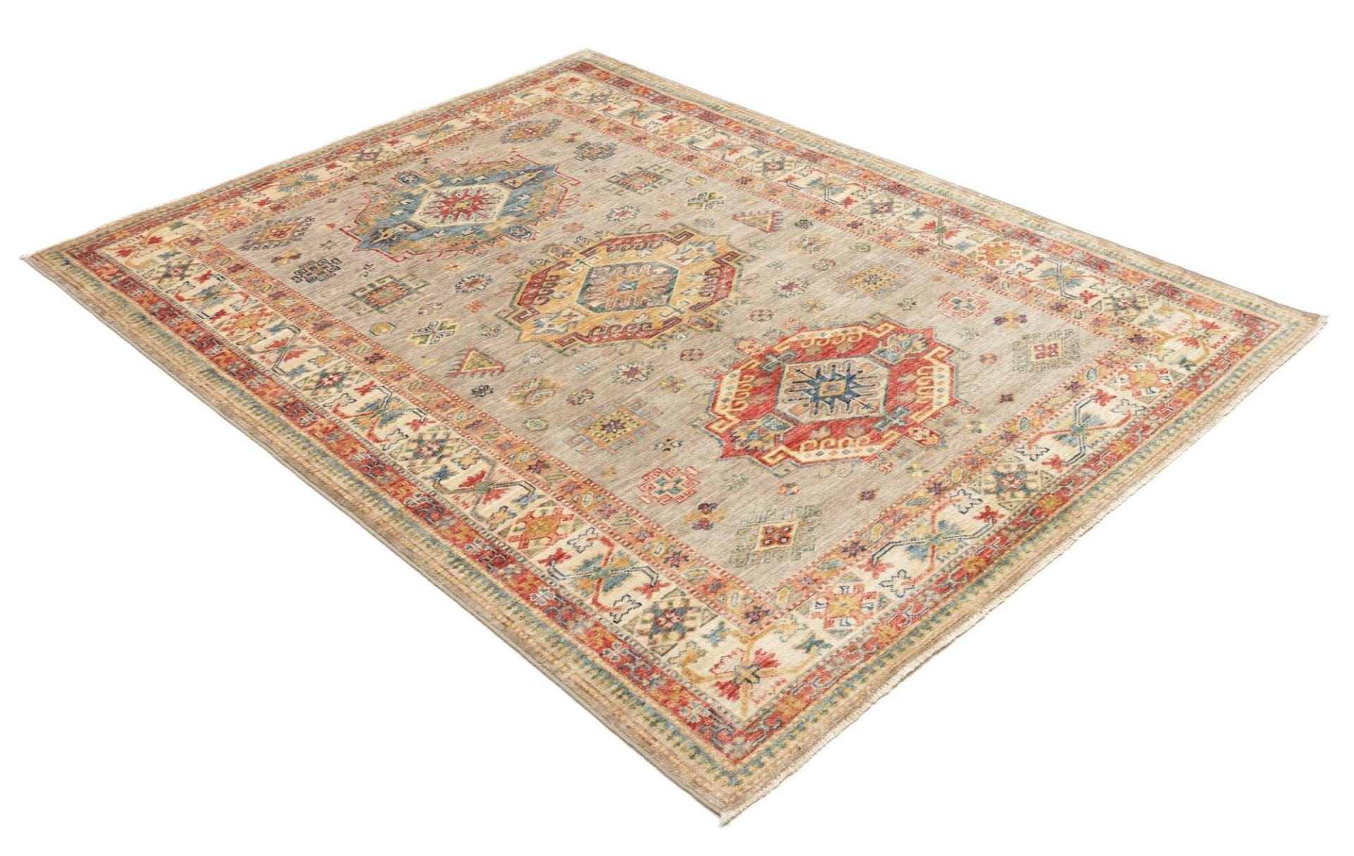 Handgeknüpfter Kazak Orientteppich, 153 × 203 cm, Wolle
