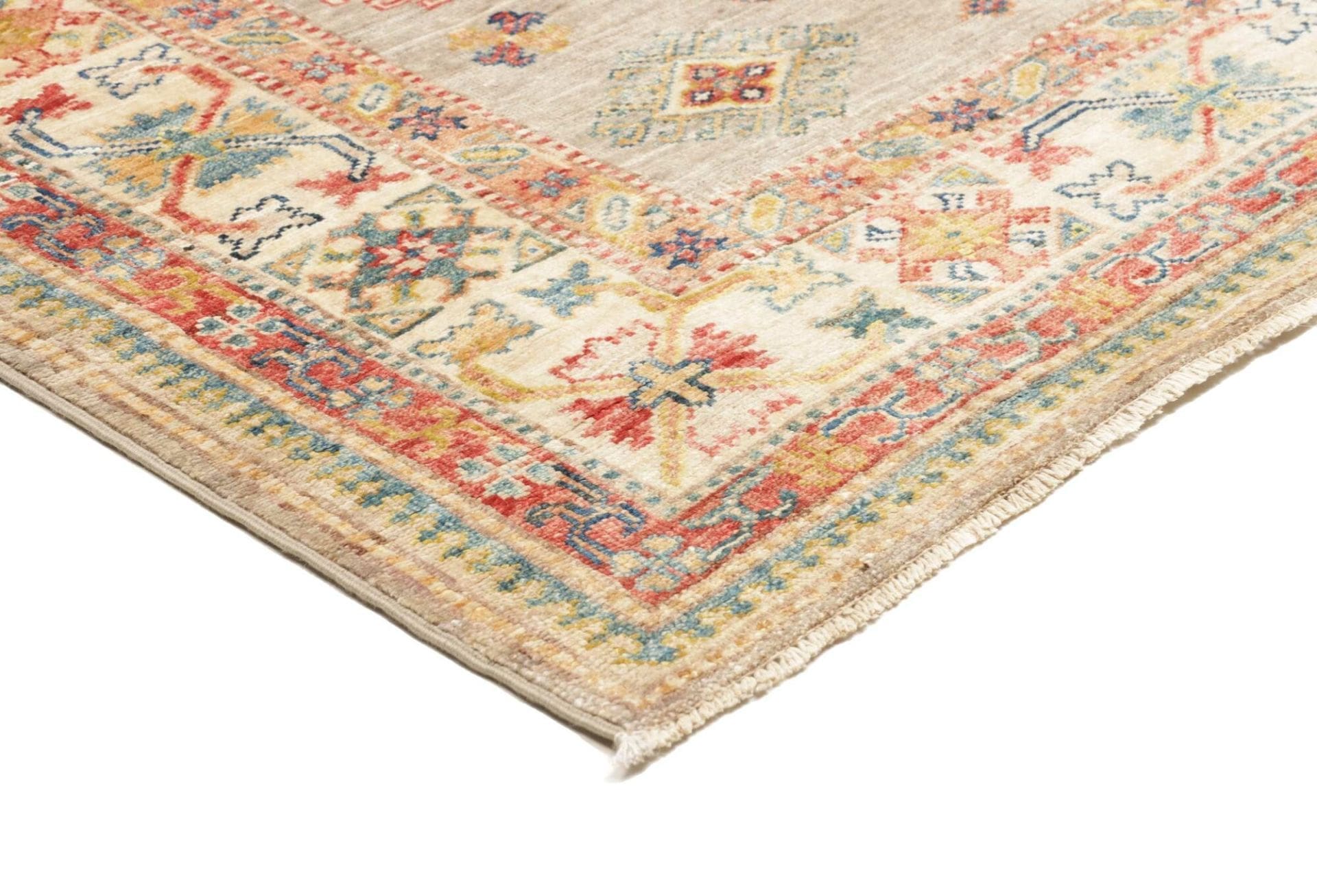 Handgeknüpfter Kazak Orientteppich, 153 × 203 cm, Wolle