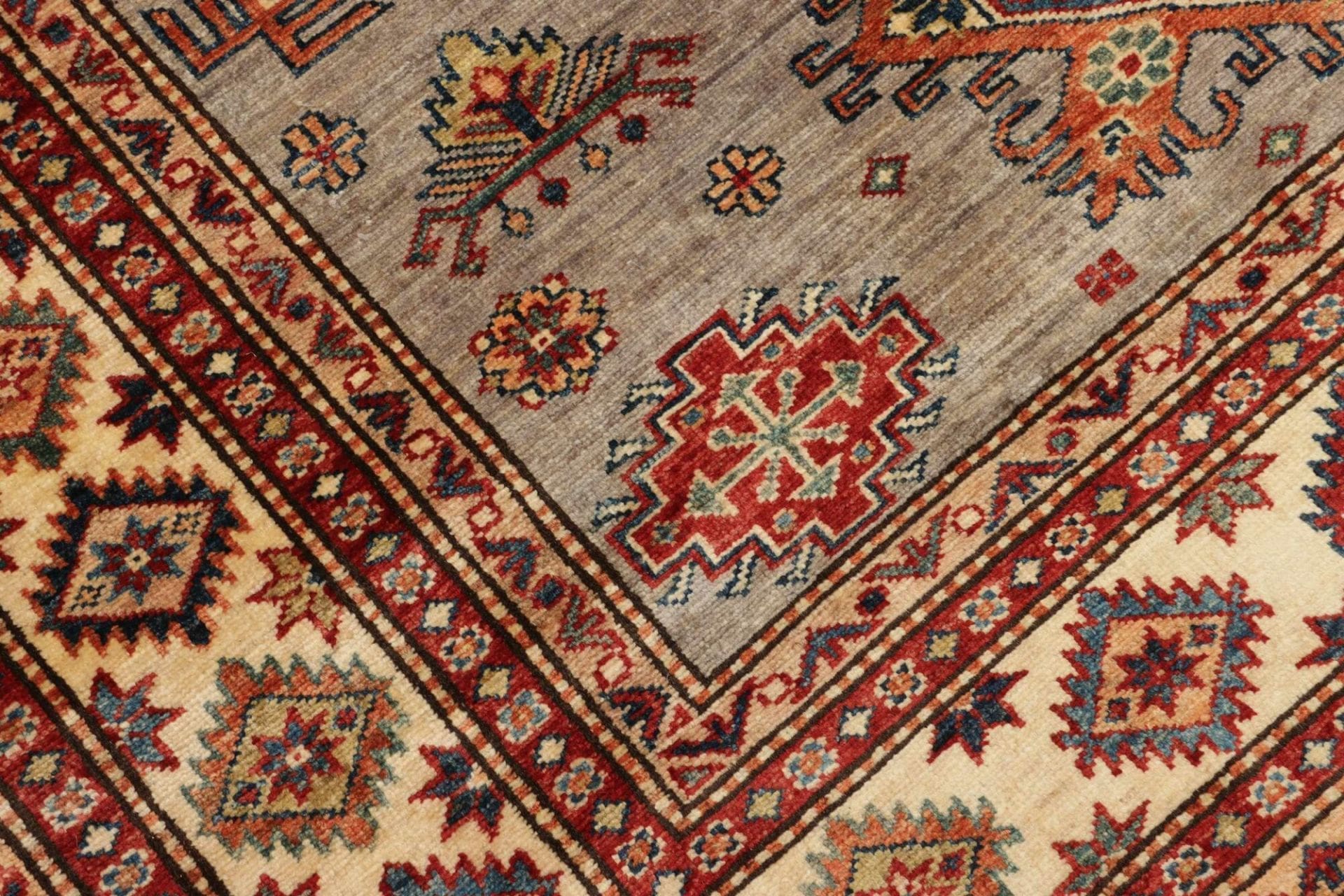 Handgeknüpfter Kazak Orientteppich, 157 × 200 cm, Wolle