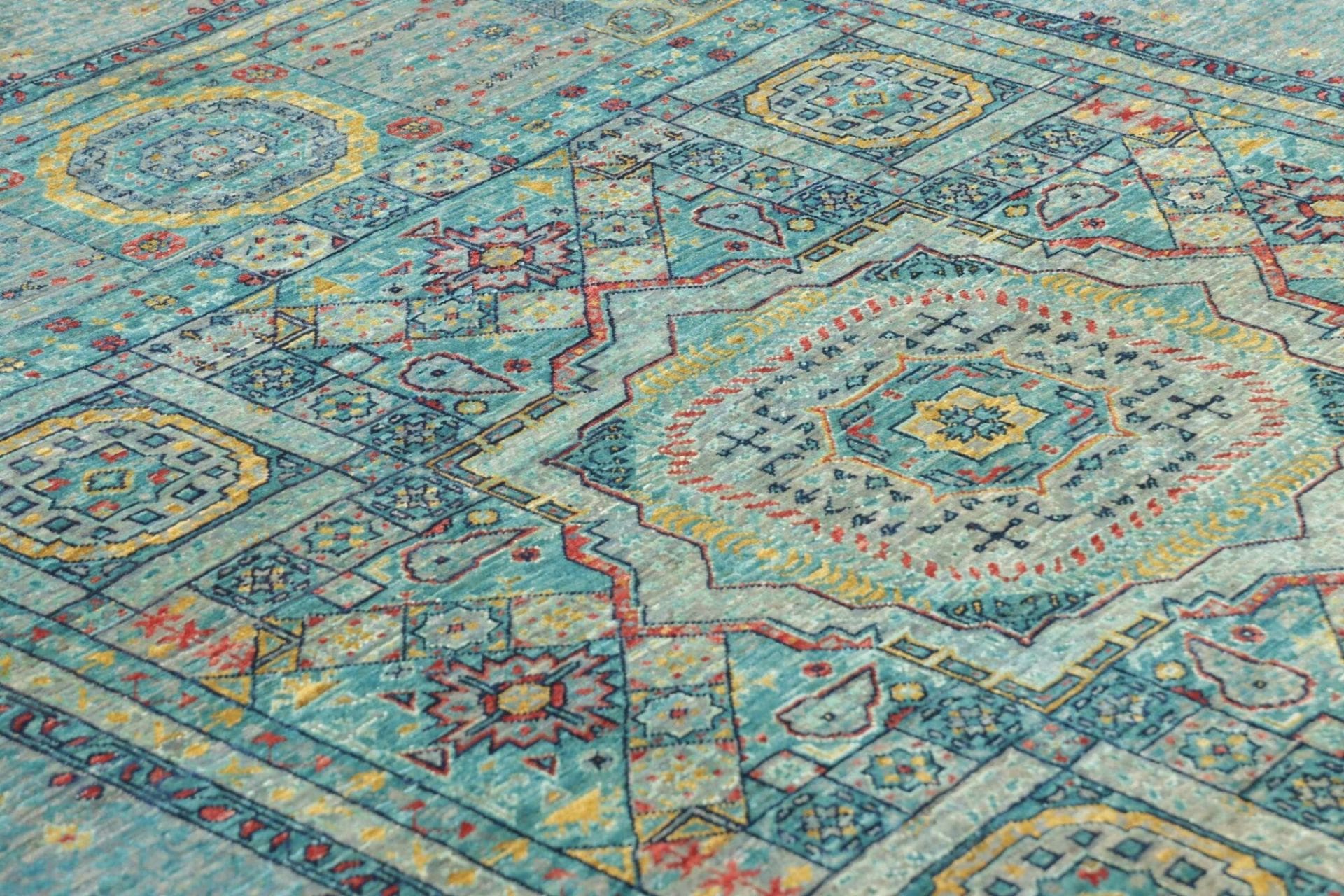 Mamluk Orientteppich aus Pakistan, 156 × 200 cm