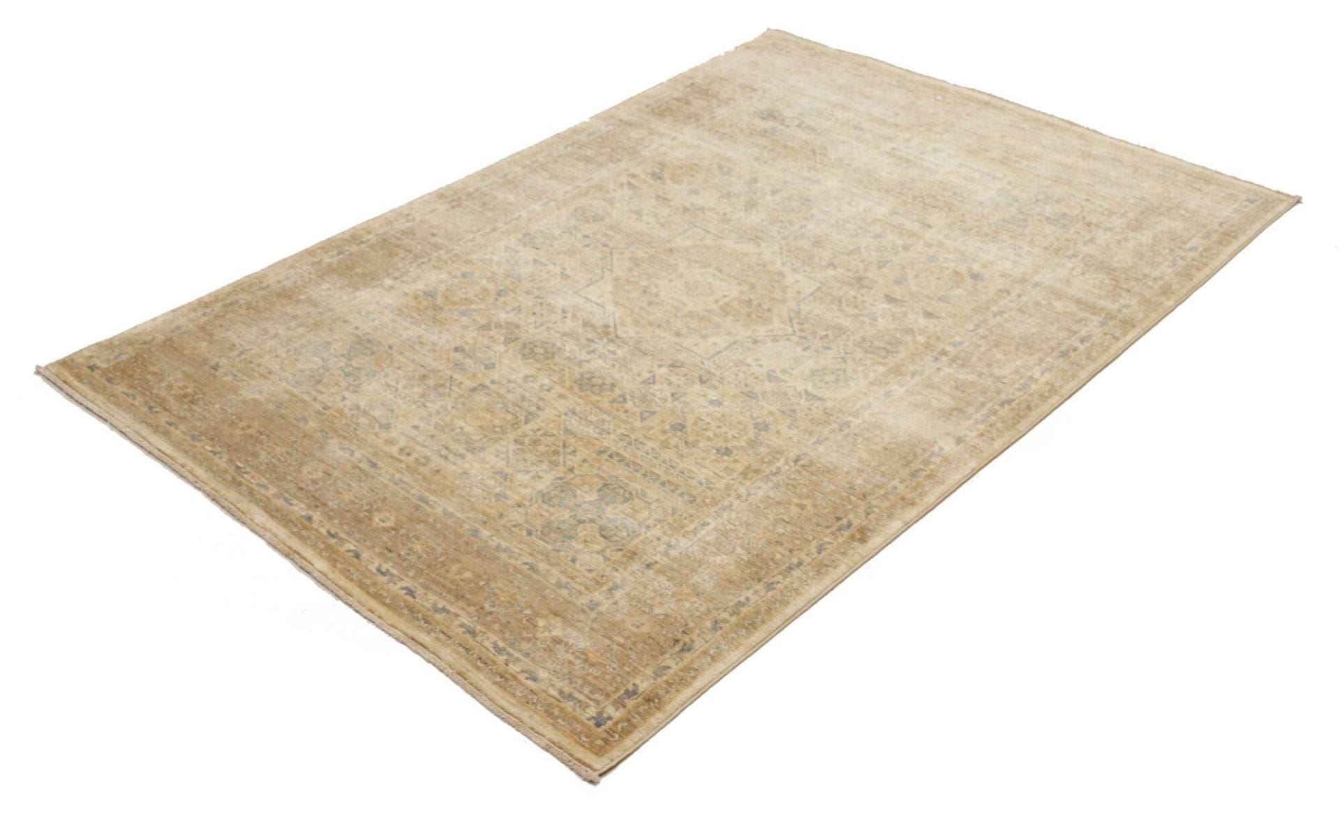 Handgeknüpfter Mamluk Orientteppich 125 × 177 cm