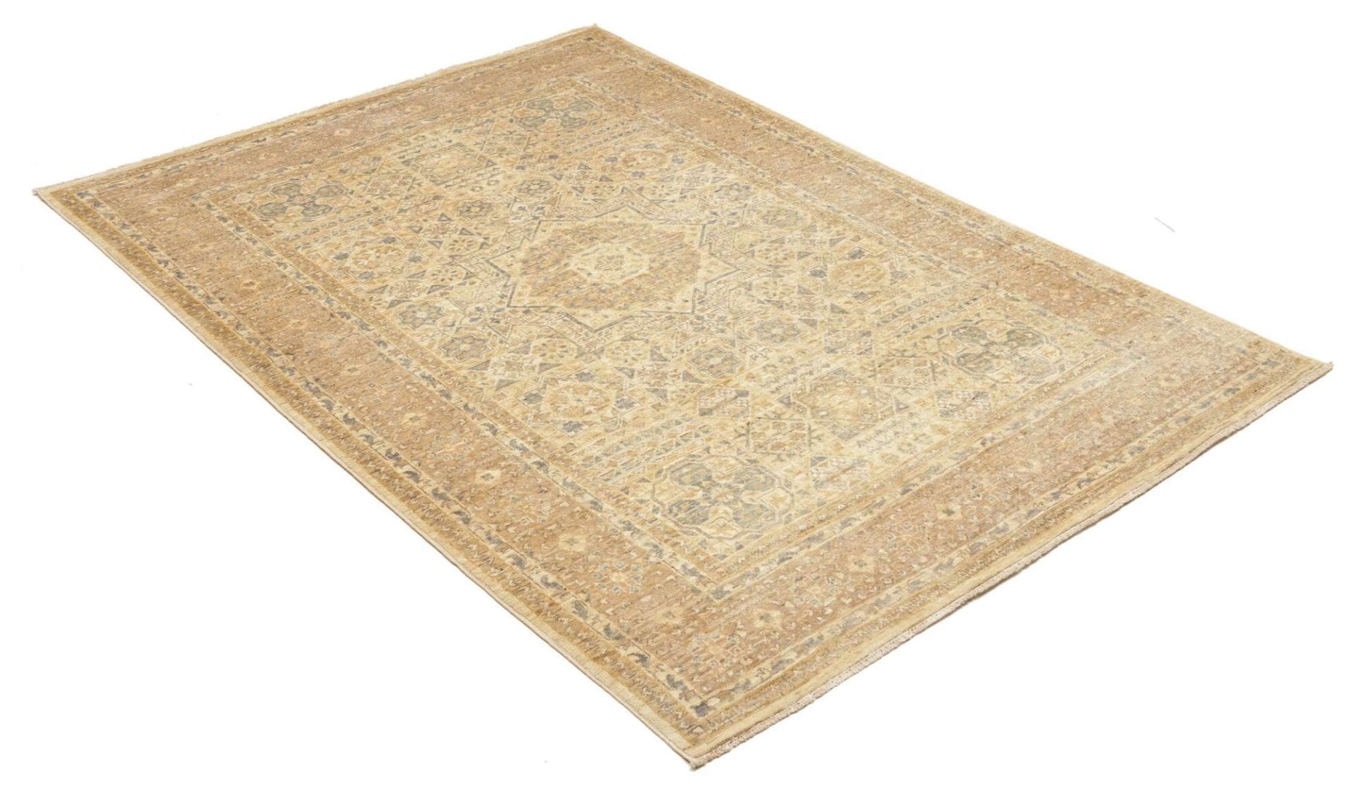 Handgeknüpfter Mamluk Orientteppich 125 × 177 cm