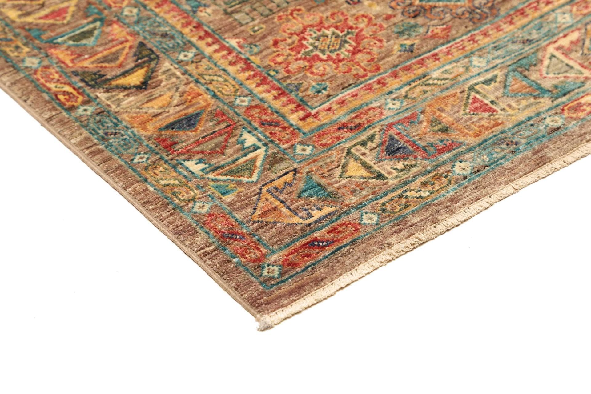 Handgeknüpfter Samarkand Orientteppich 129 × 181 cm