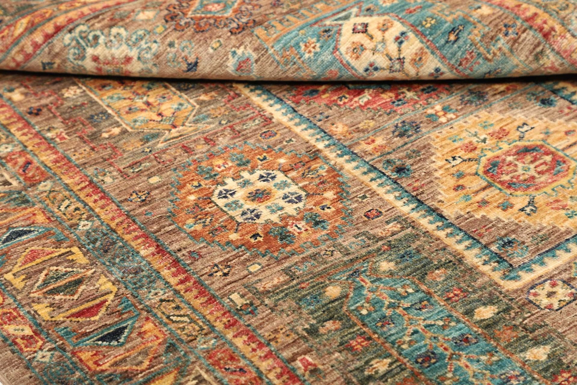 Handgeknüpfter Samarkand Orientteppich 129 × 181 cm