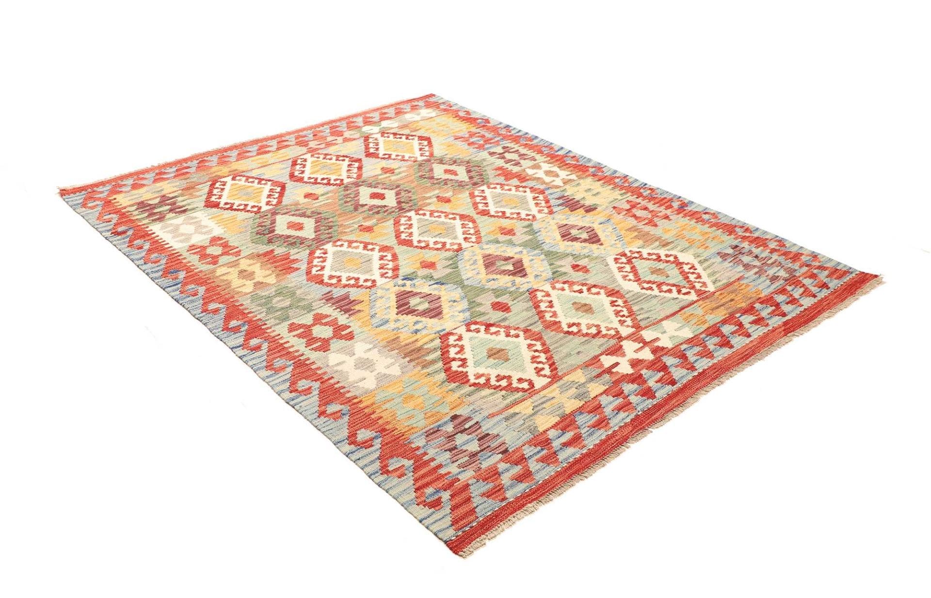 Kelim 157 × 198 cm aus Wolle, handgewebt
