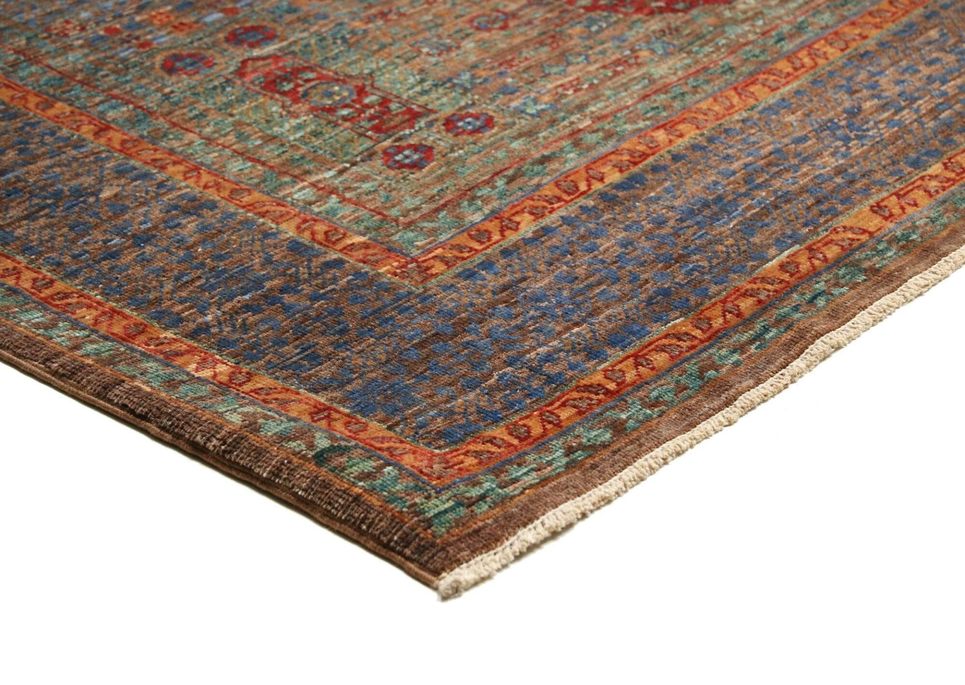 Mamluk Orientteppich 128 × 183 cm aus Wolle, handgeknüpft