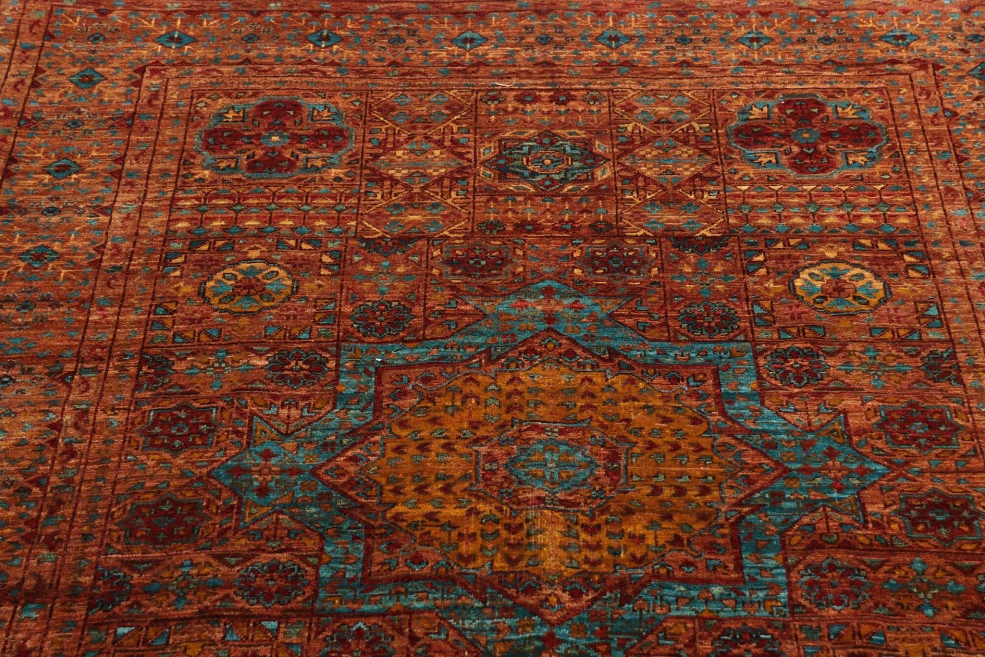 Mamluk Orientteppich aus Pakistan, 129 × 172 cm