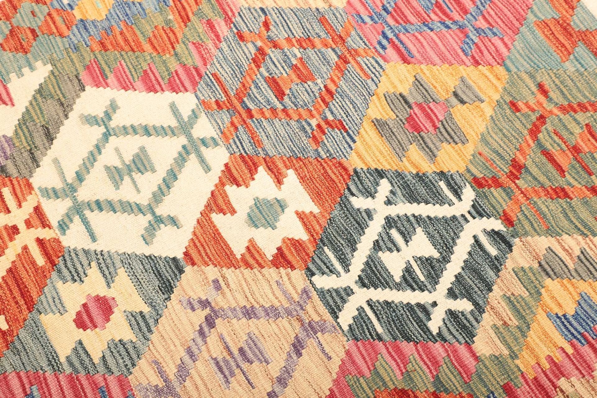 Handgewebter Kelim, 131 × 180 cm, Wolle