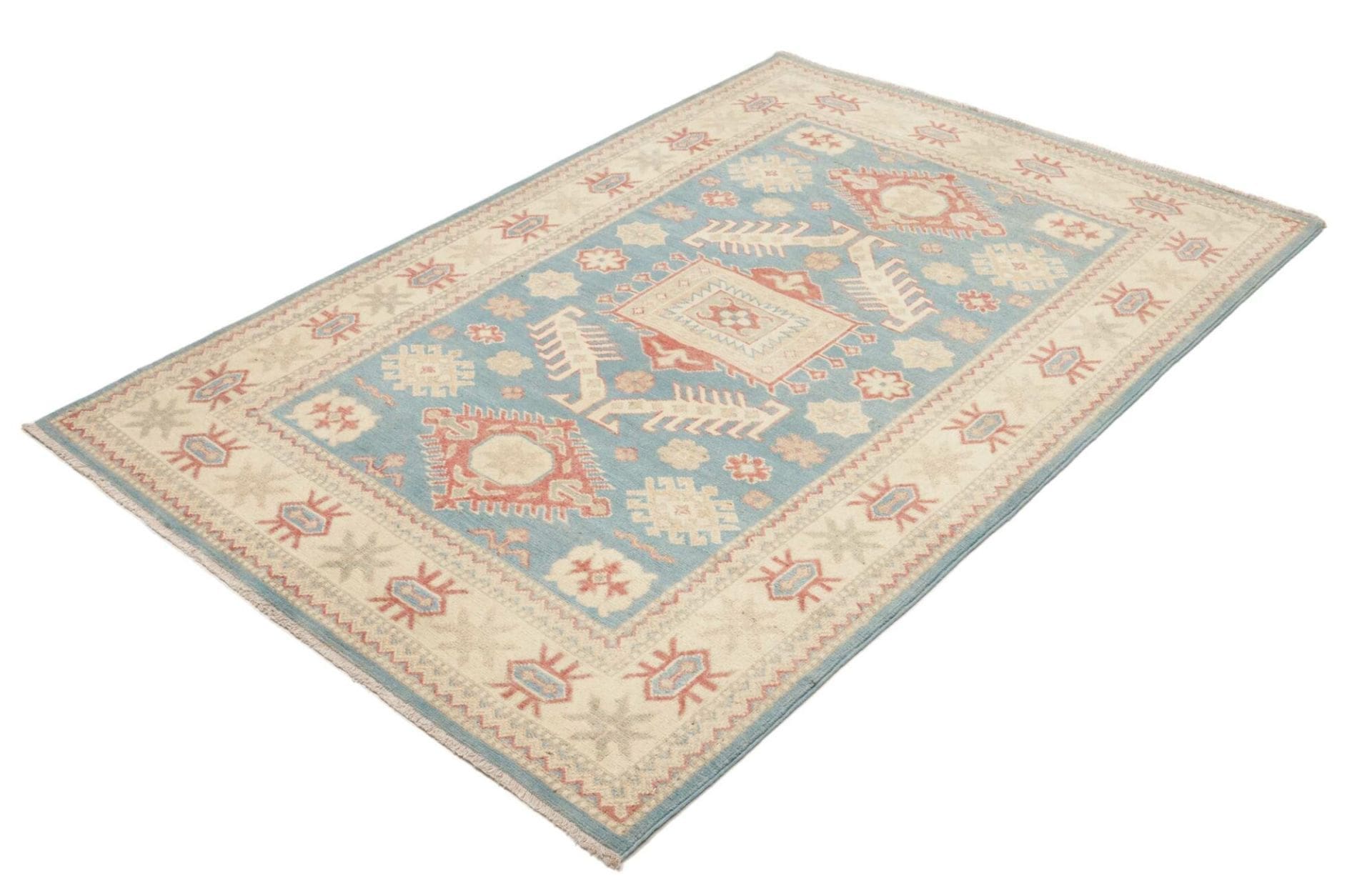 Kazak Orientteppich aus Pakistan, 130 × 186 cm