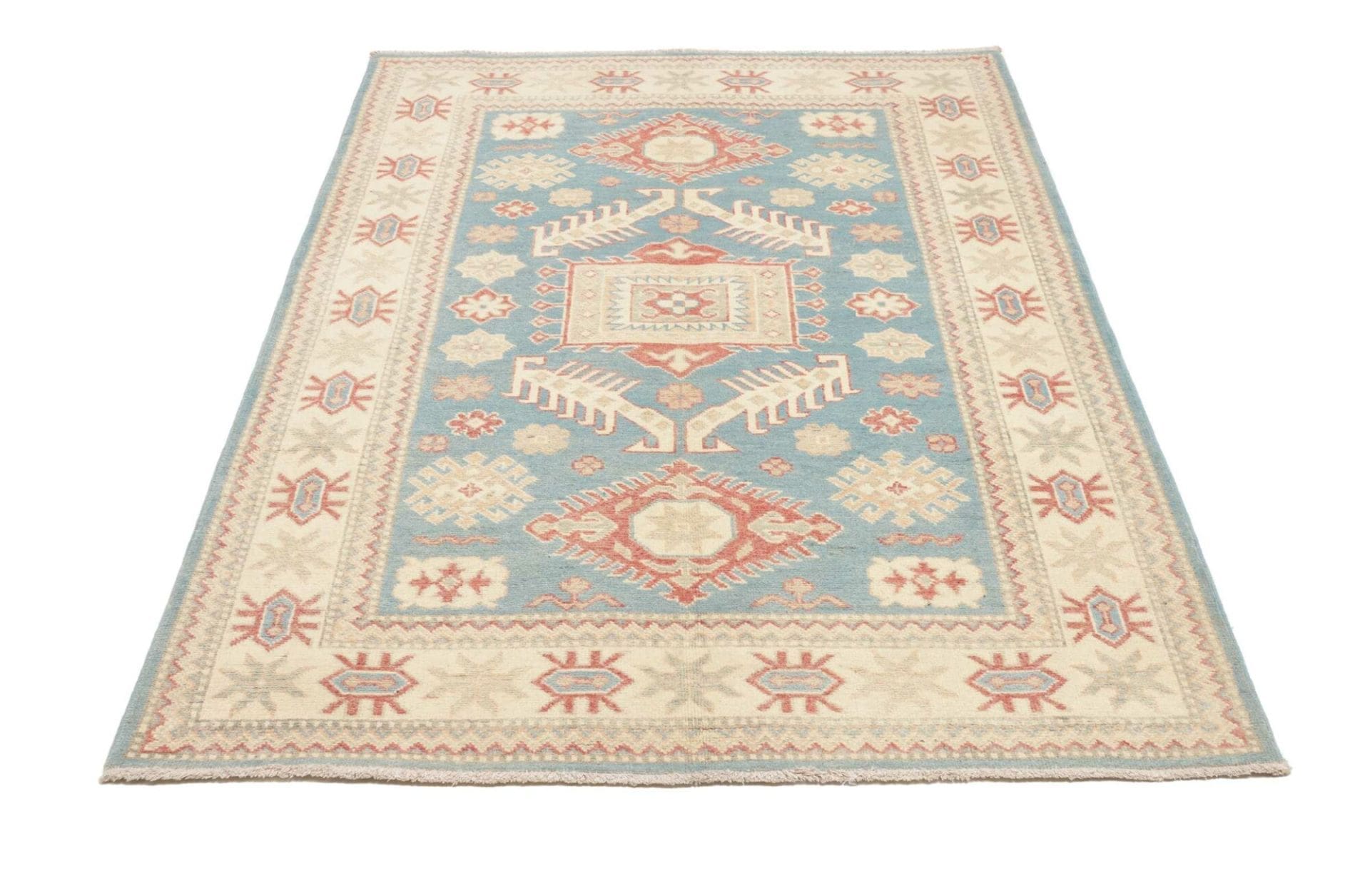 Kazak Orientteppich aus Pakistan, 130 × 186 cm