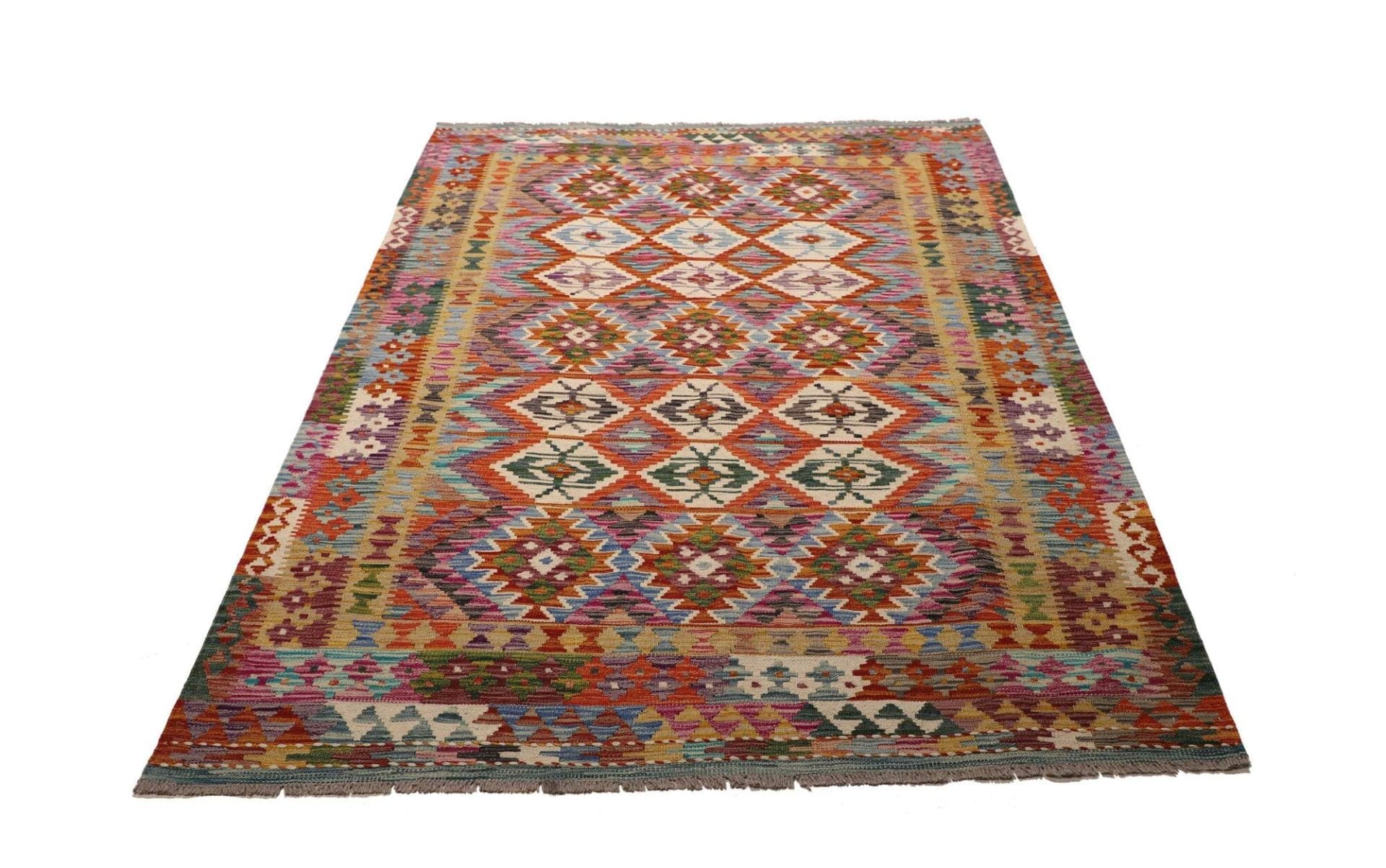 Kelim aus Pakistan, 160 × 207 cm