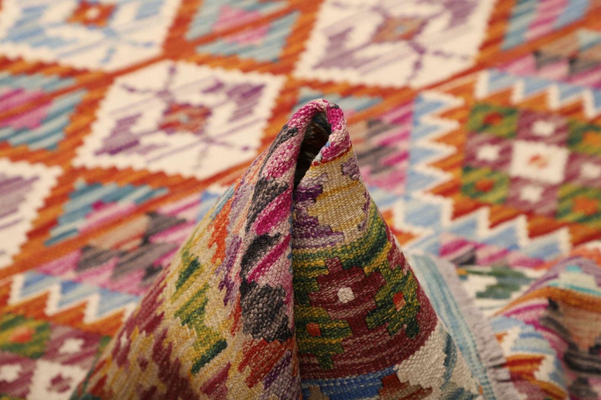 Kelim aus Pakistan, 160 × 207 cm