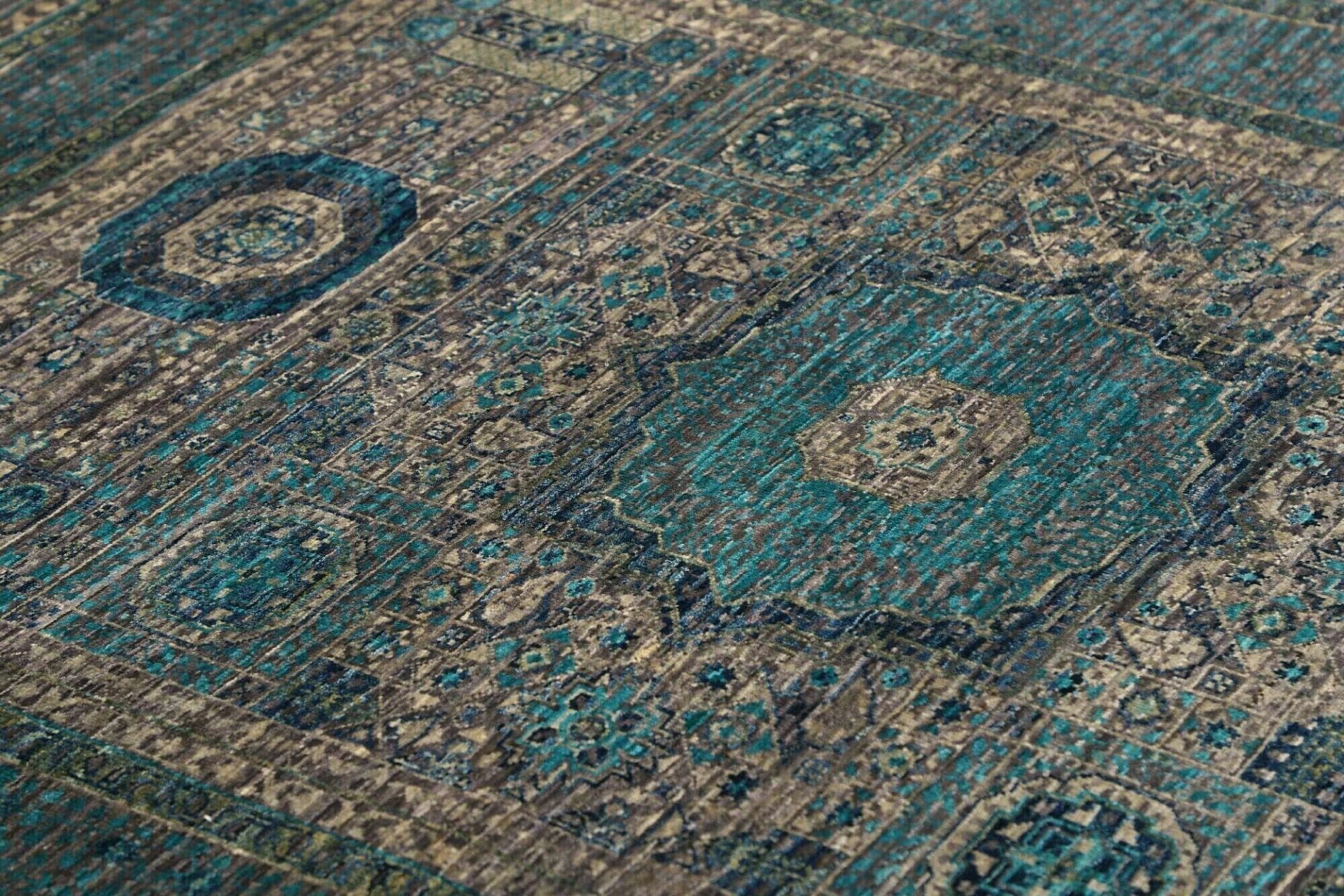 Mamluk Orientteppich aus Pakistan, 136 × 174 cm