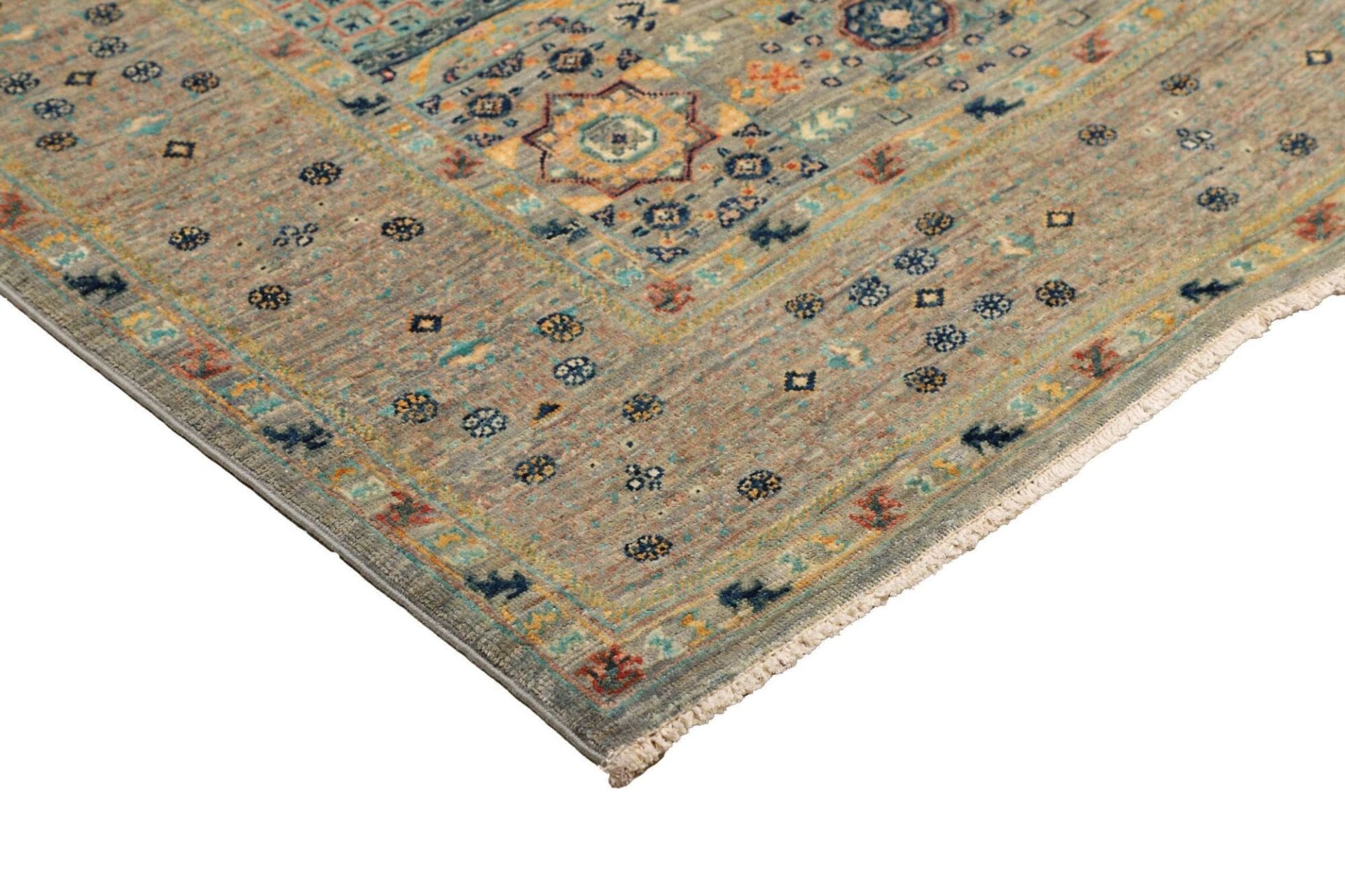 Handgeknüpfter Mamluk Orientteppich 157 × 190 cm