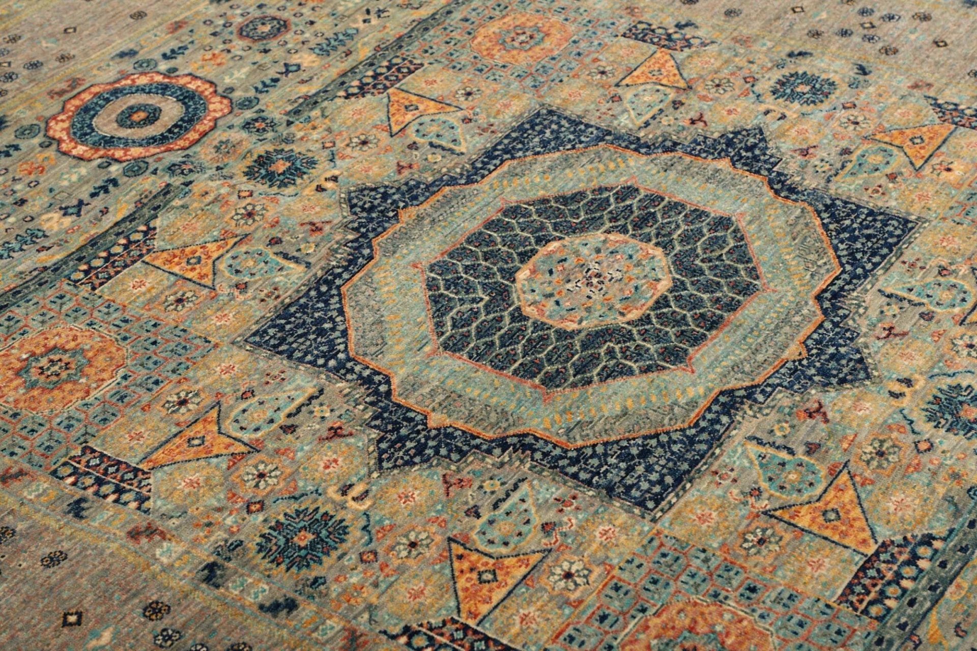 Handgeknüpfter Mamluk Orientteppich 157 × 190 cm