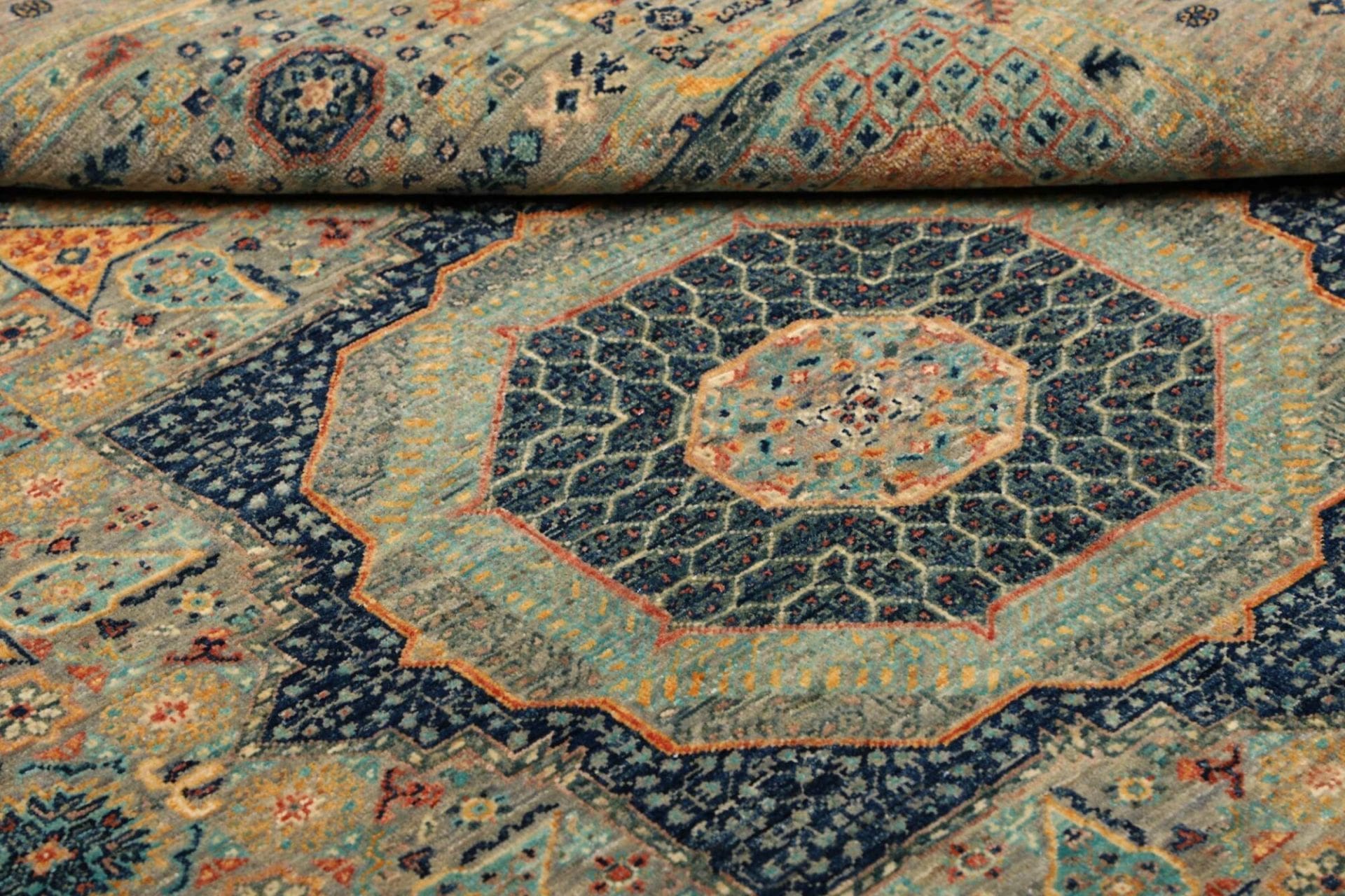 Handgeknüpfter Mamluk Orientteppich 157 × 190 cm