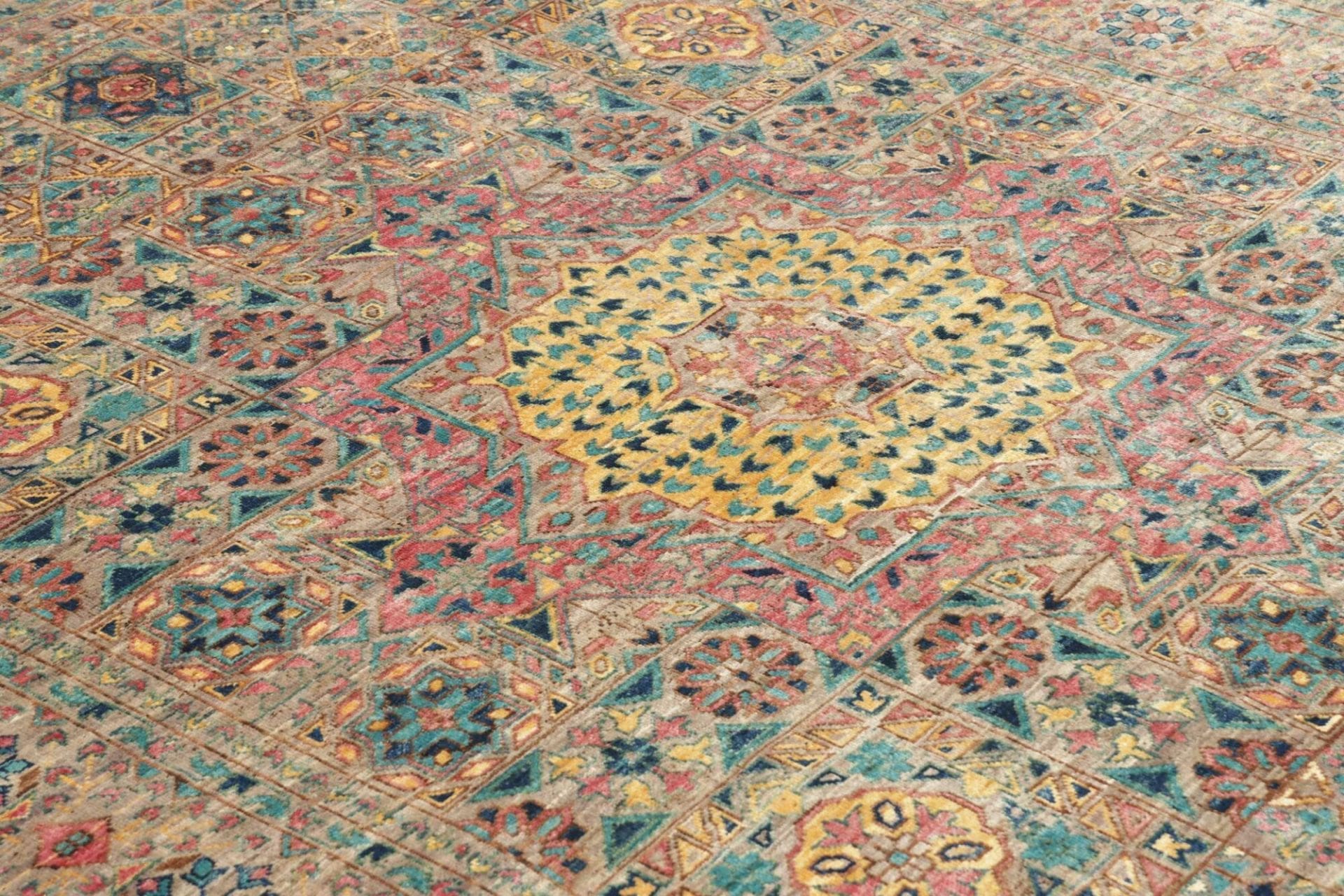 mamluk-teppich-153-x-199cm-handgeknupft-aus-schurwolle-orientteppich-6 Mamluk Orientteppich 153 × 199 cm aus Wolle, handgeknüpft