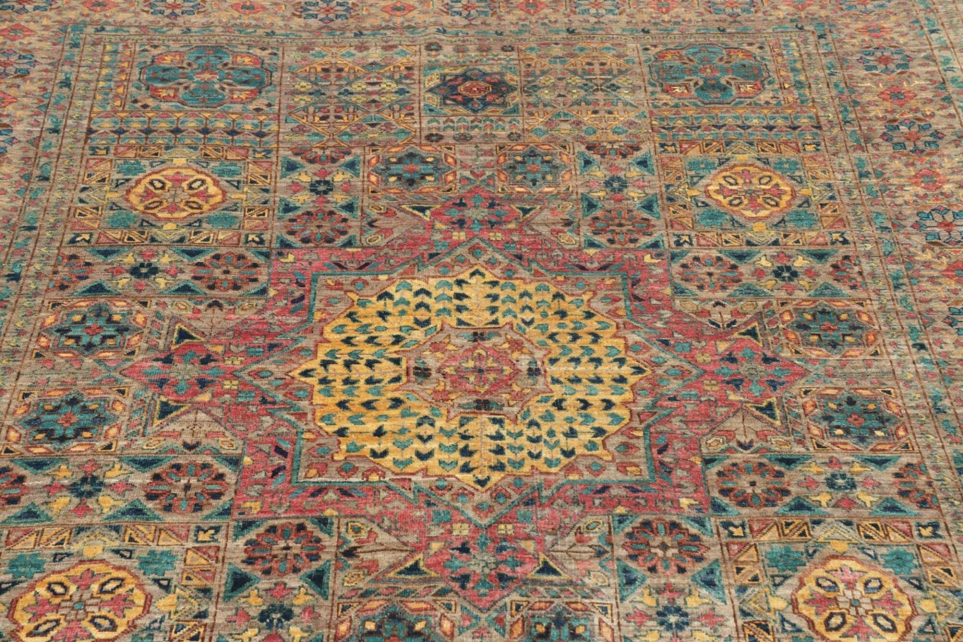 mamluk-teppich-153-x-199cm-handgeknupft-aus-schurwolle-orientteppich-7 Mamluk Orientteppich 153 × 199 cm aus Wolle, handgeknüpft