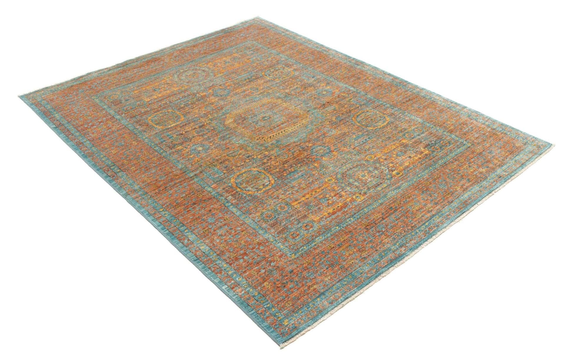 Handgeknüpfter Mamluk Orientteppich, 155 × 200 cm, Wolle