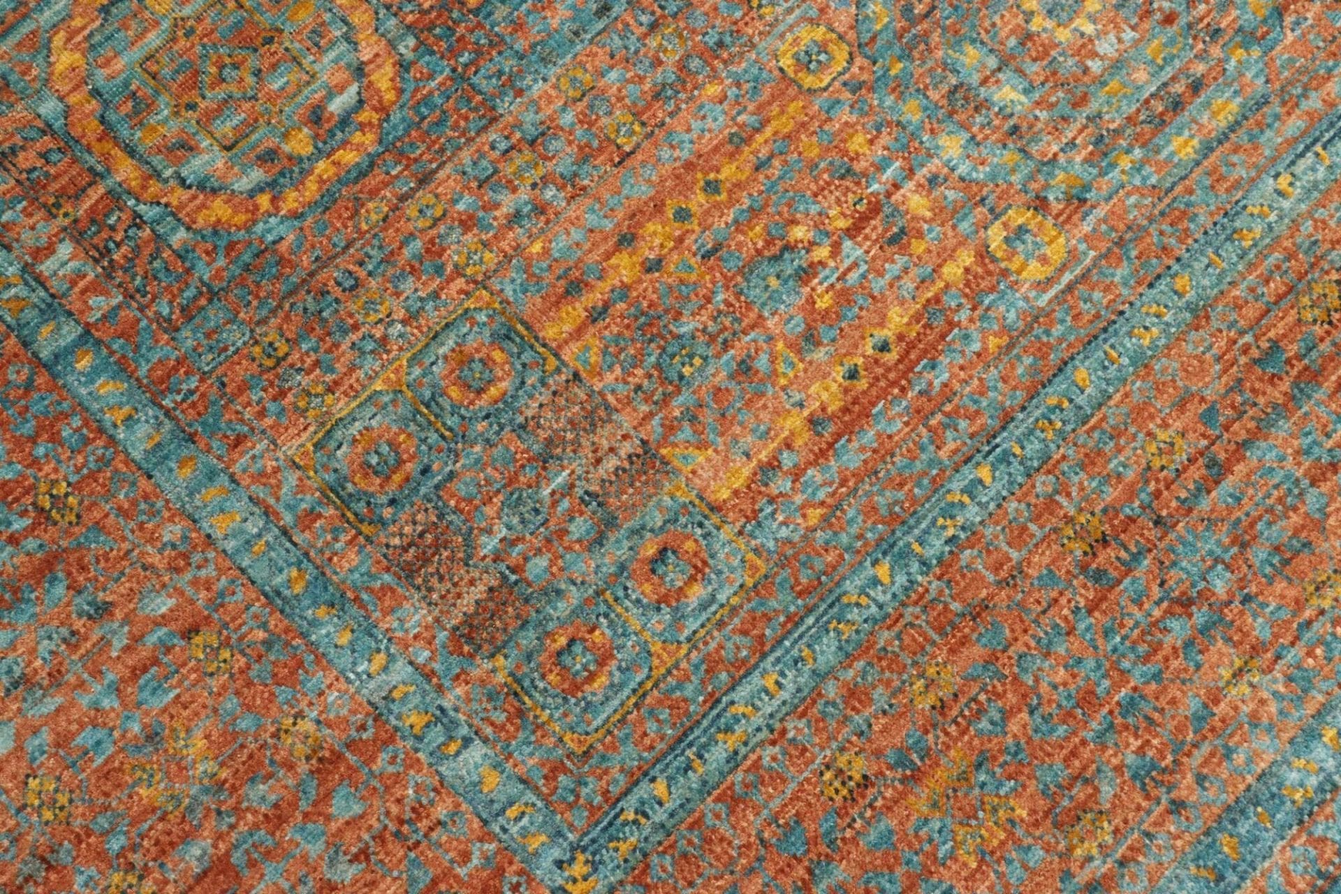 Handgeknüpfter Mamluk Orientteppich, 155 × 200 cm, Wolle