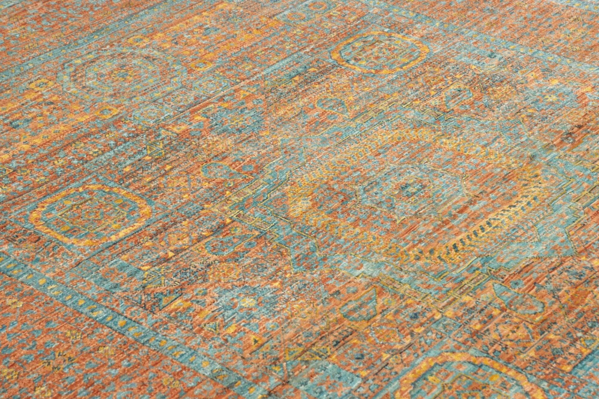 Handgeknüpfter Mamluk Orientteppich, 155 × 200 cm, Wolle
