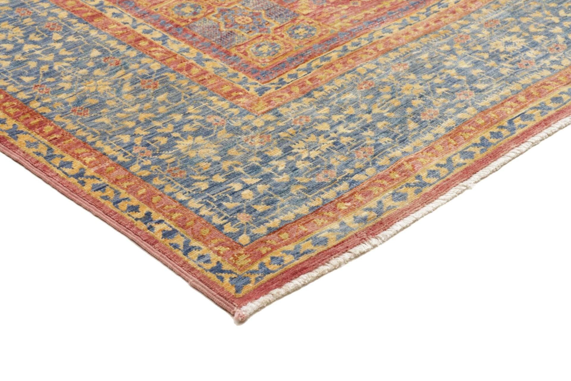 Handgeknüpfter Mamluk Orientteppich, 154 × 206 cm, Wolle