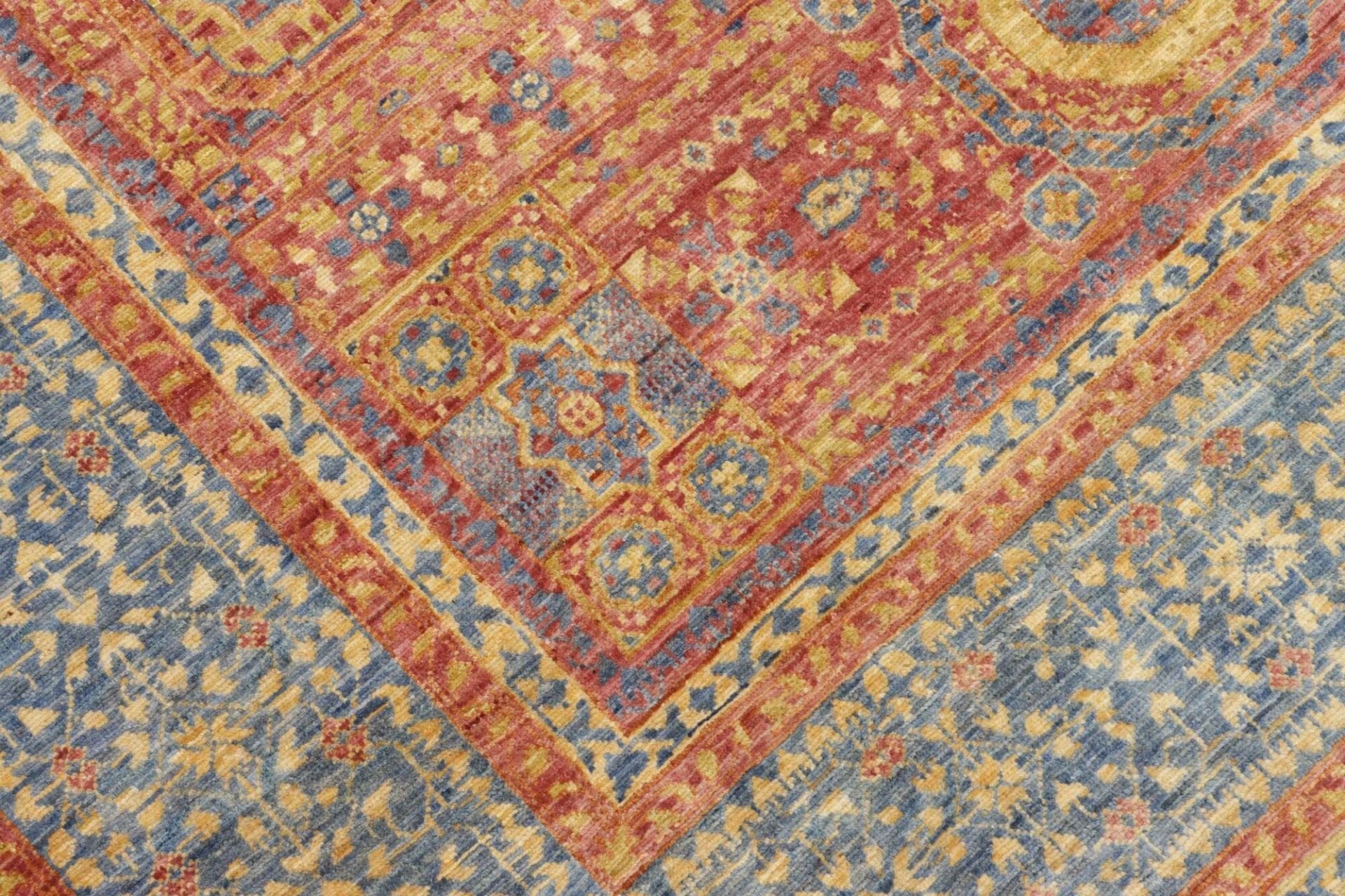 Handgeknüpfter Mamluk Orientteppich, 154 × 206 cm, Wolle