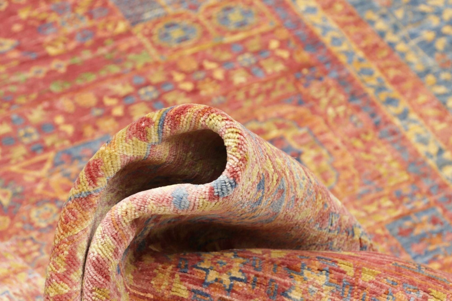 Handgeknüpfter Mamluk Orientteppich, 154 × 206 cm, Wolle