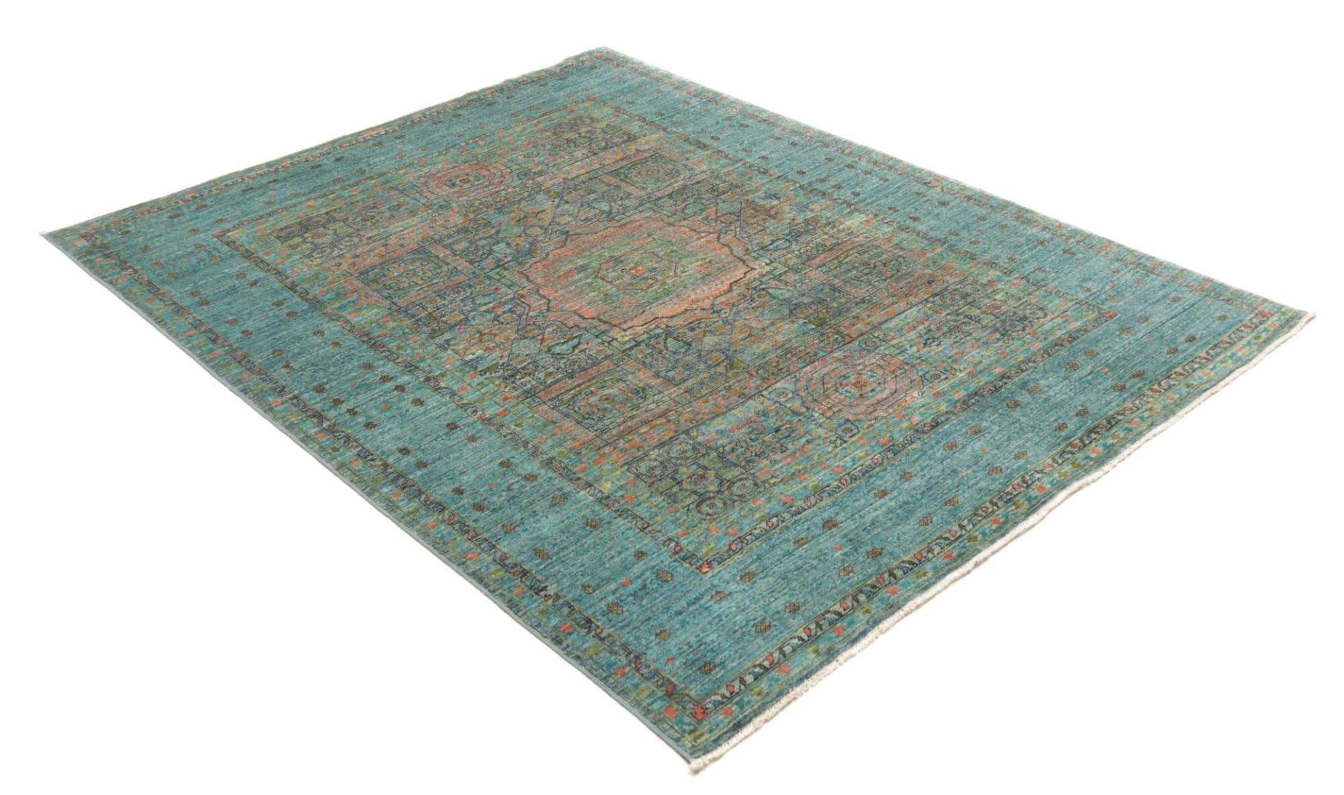 Mamluk Orientteppich aus Pakistan, 159 × 200 cm