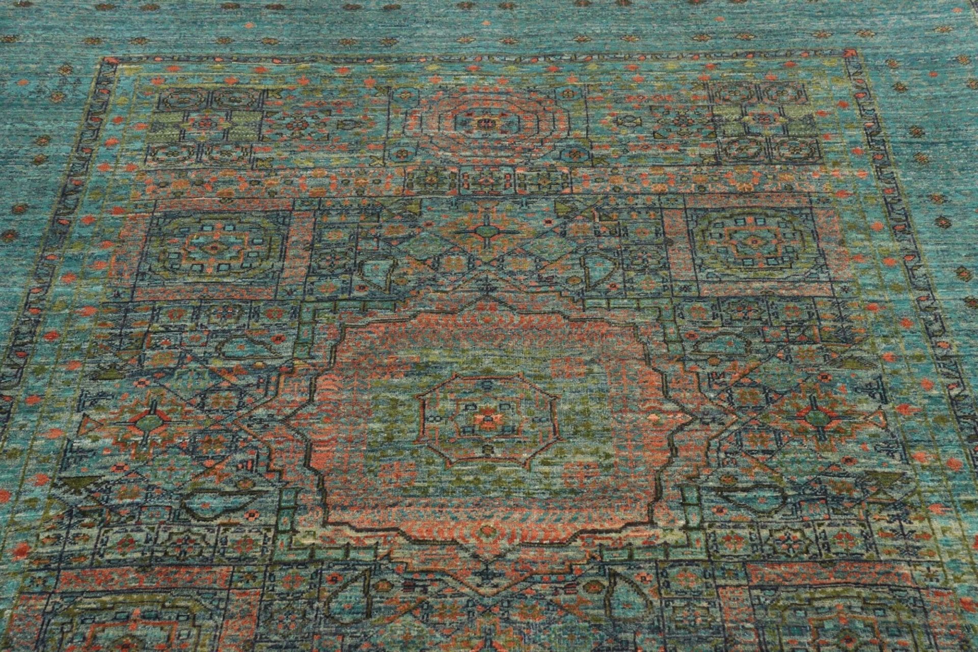 Mamluk Orientteppich aus Pakistan, 159 × 200 cm