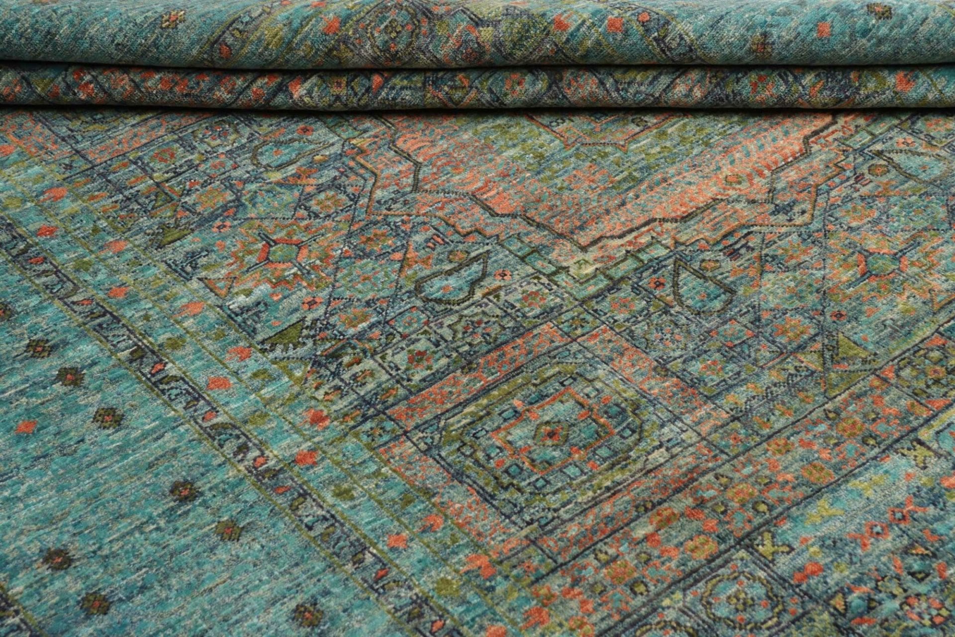 Mamluk Orientteppich aus Pakistan, 159 × 200 cm