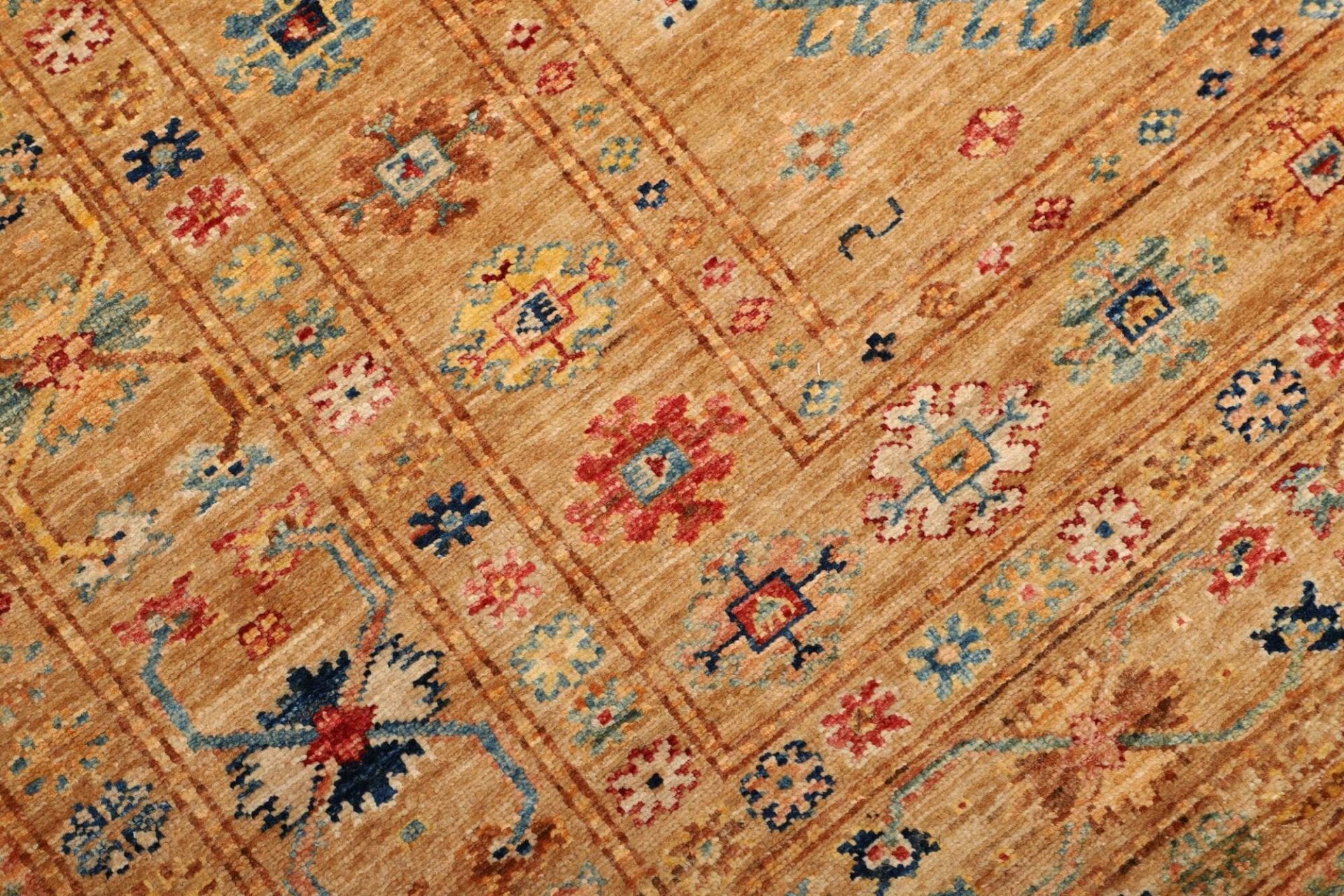 Kazak Orientteppich 152 × 205 cm aus Wolle, handgeknüpft