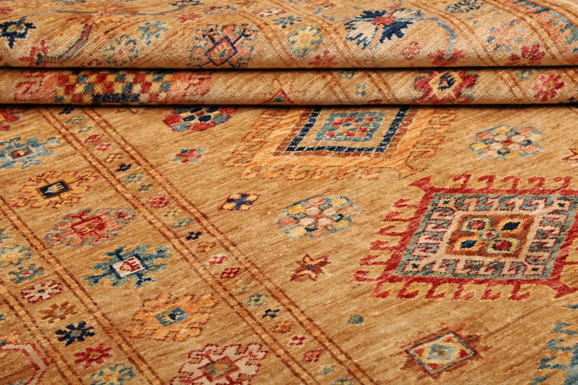 Kazak Orientteppich 152 × 205 cm aus Wolle, handgeknüpft