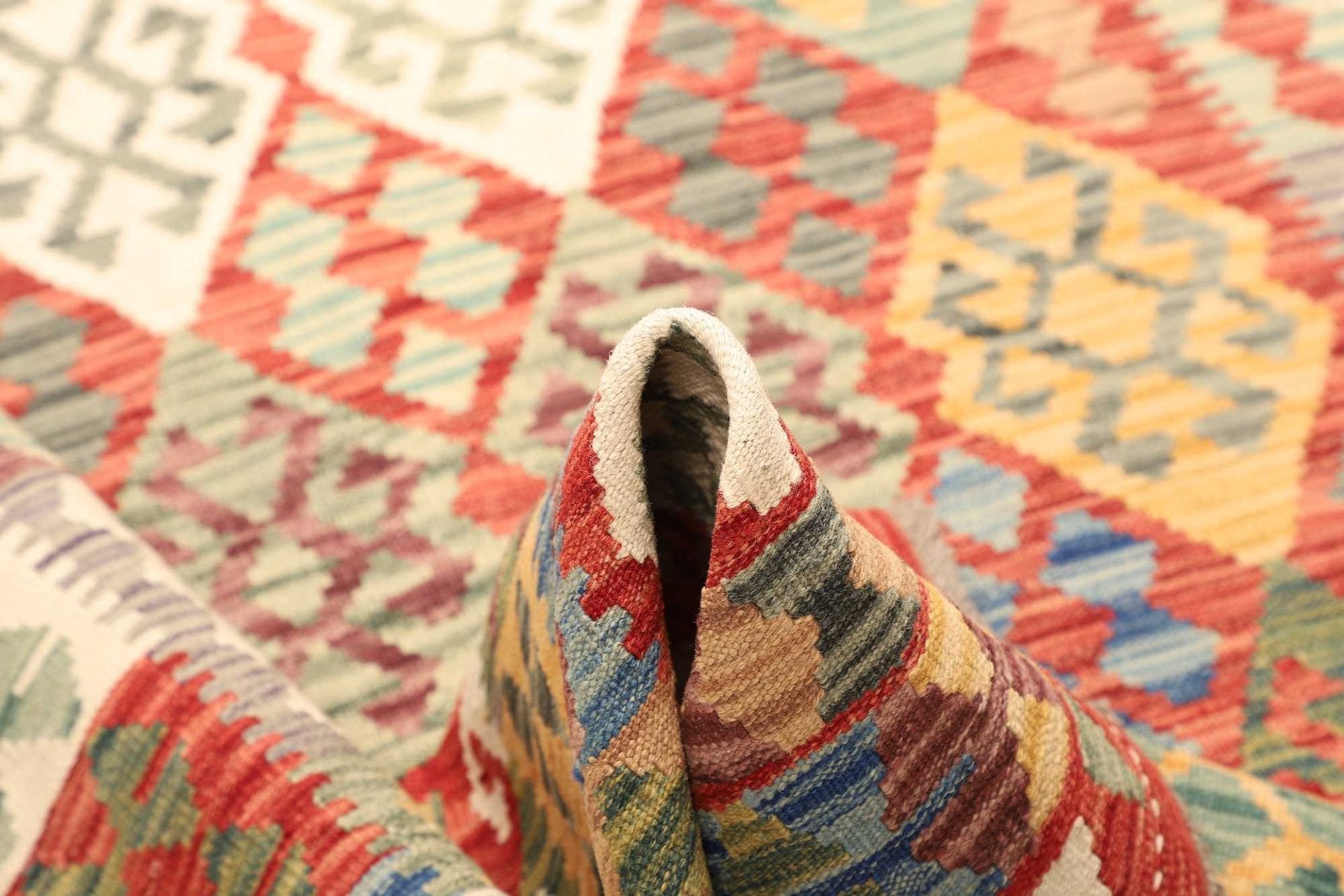 Handgewebter Kelim 153 × 195 cm