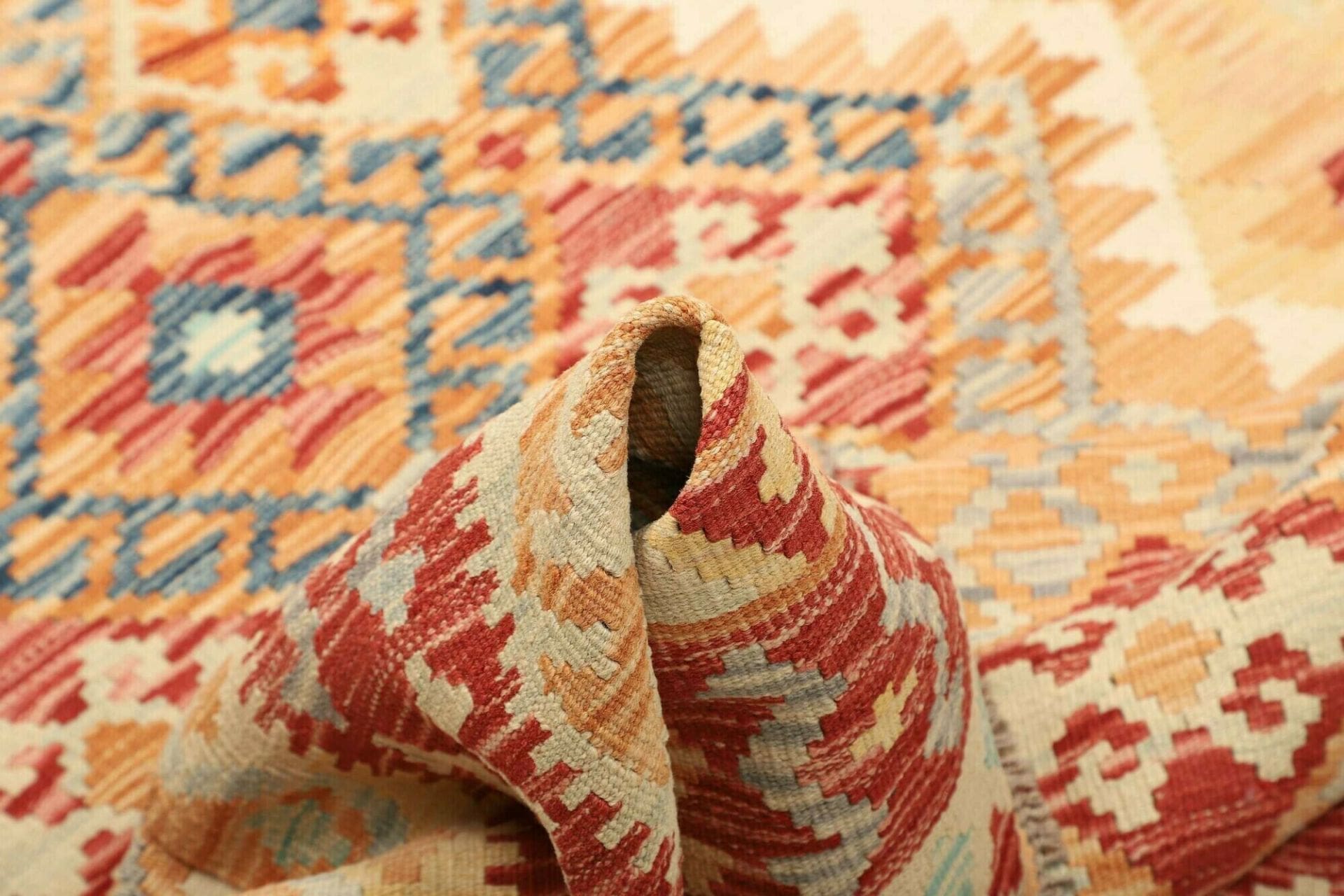 Handgewebter Kelim 159 × 198 cm