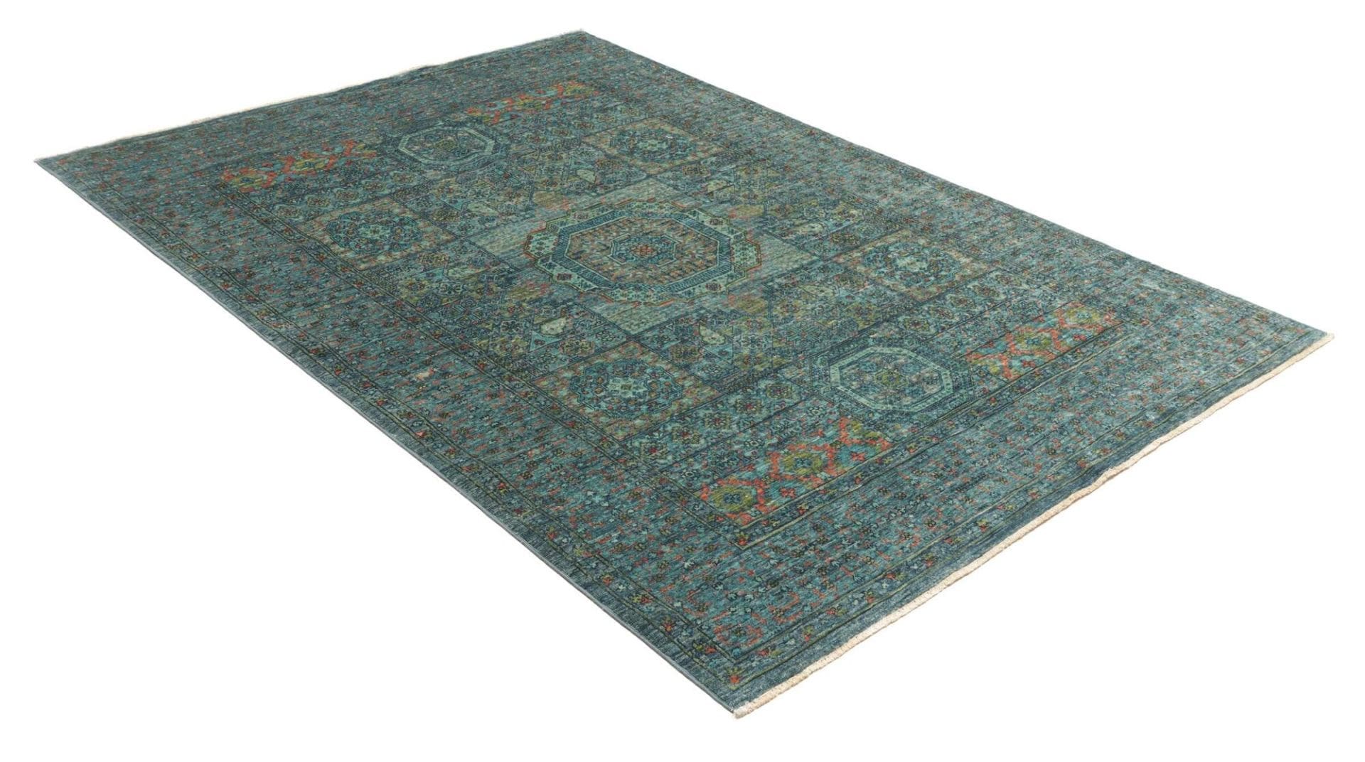 Handgeknüpfter Mamluk Orientteppich 149 × 208 cm