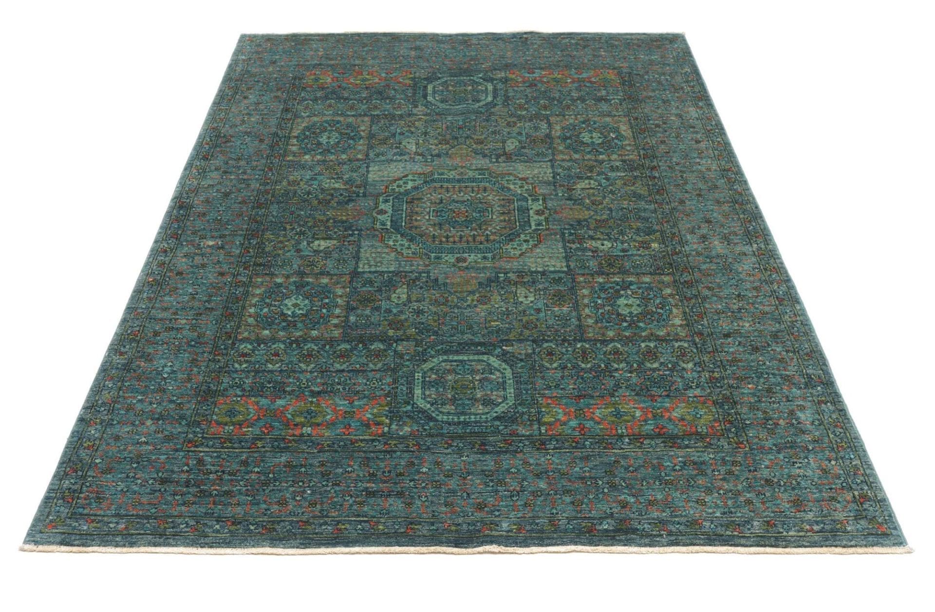 Handgeknüpfter Mamluk Orientteppich 149 × 208 cm