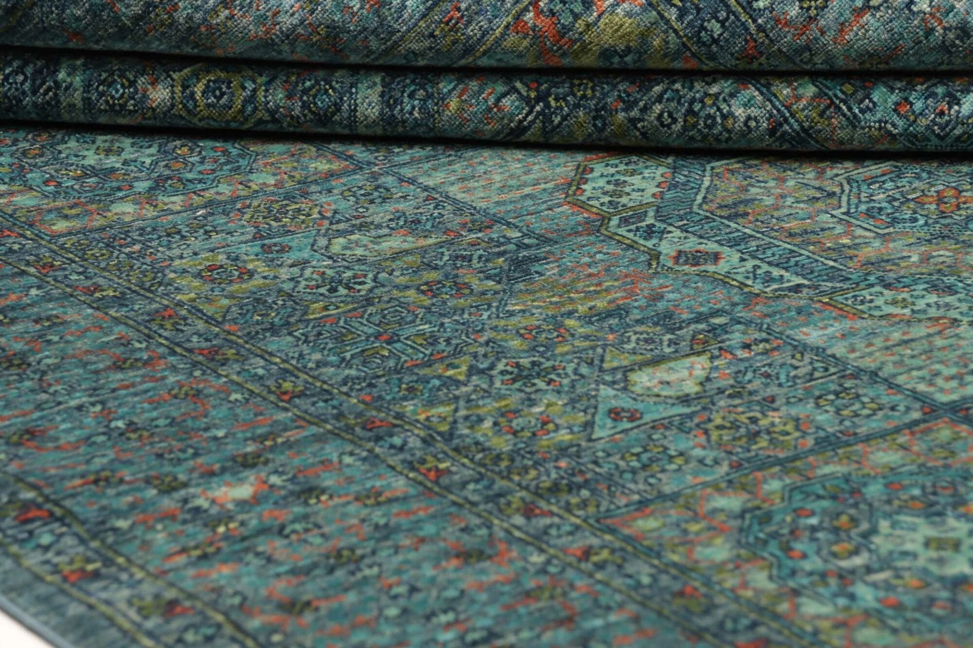 Handgeknüpfter Mamluk Orientteppich 149 × 208 cm